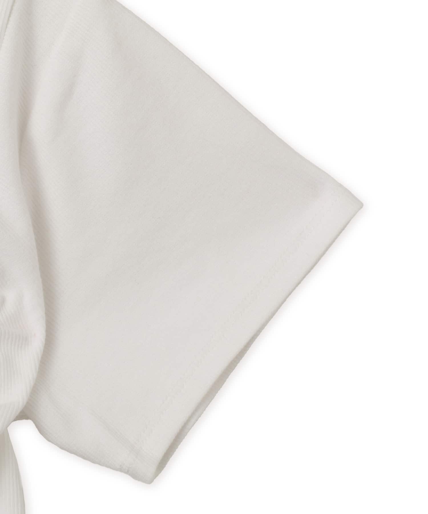 atmos pink Front Gather Tops OFF WHITEの画像