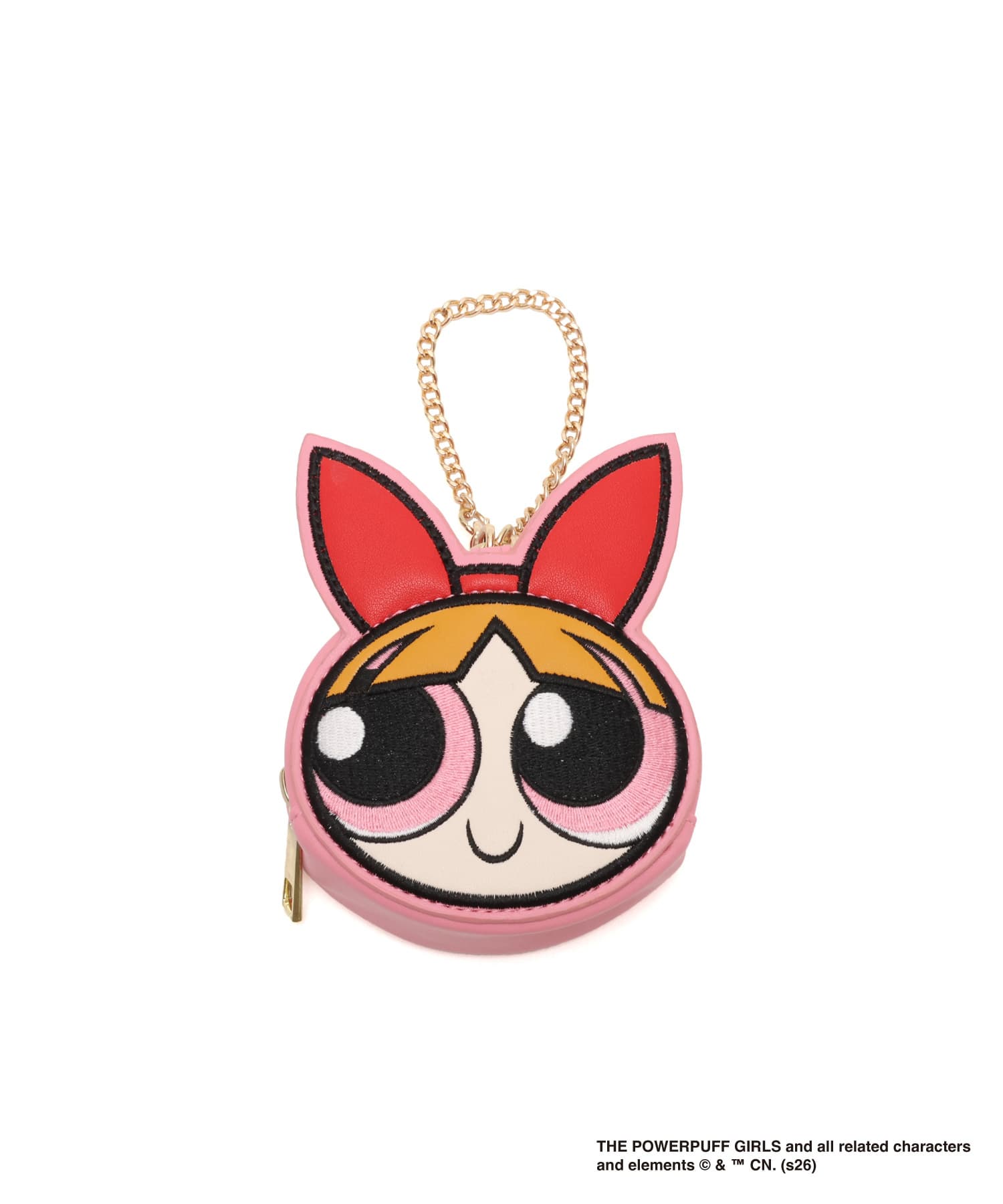 The Powerpuff Girls x atmos pink Pouch REDの画像