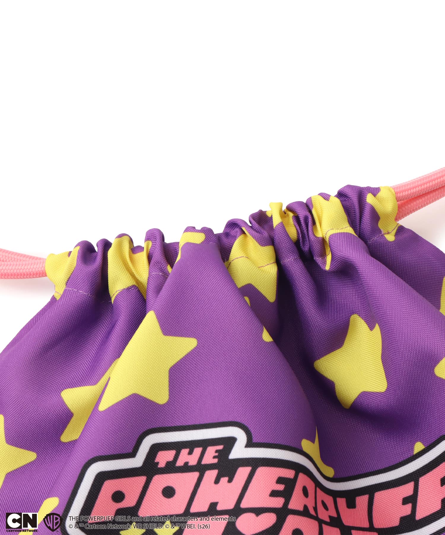 The Powerpuff Girls x atmos pink Knapsack Bag PURPLEの画像