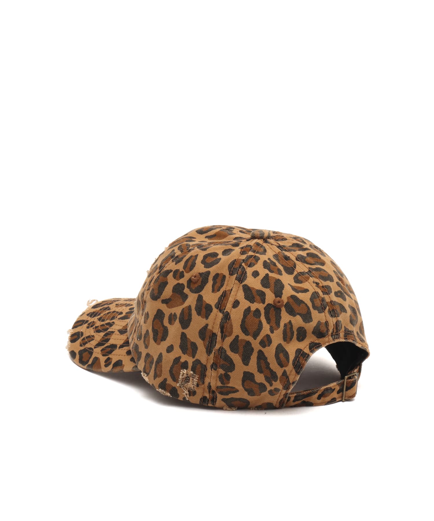 atmos pink Leopard Damage Cap BEIGEの画像