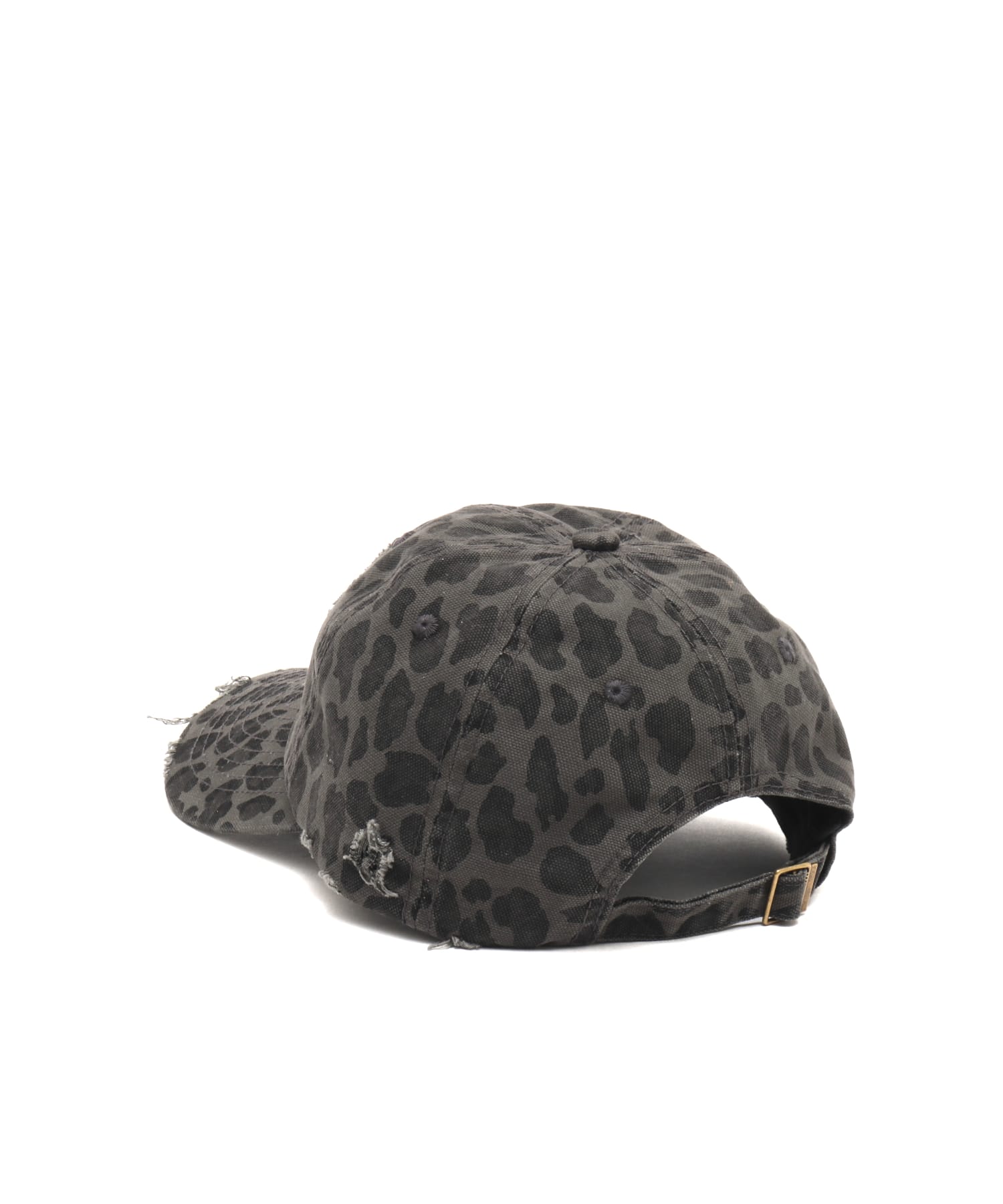 atmos pink Leopard Damage Cap CHARCOALの画像