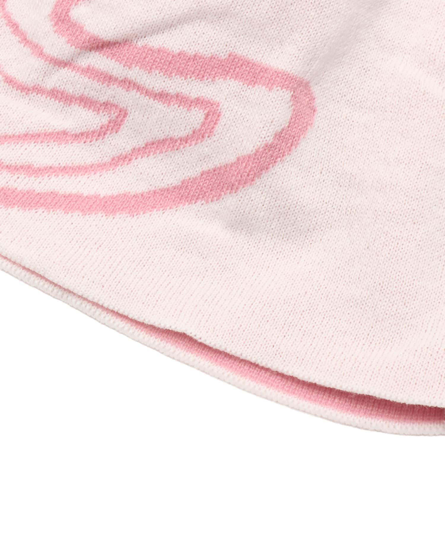 atmos pink Logo Beanie PINKの画像