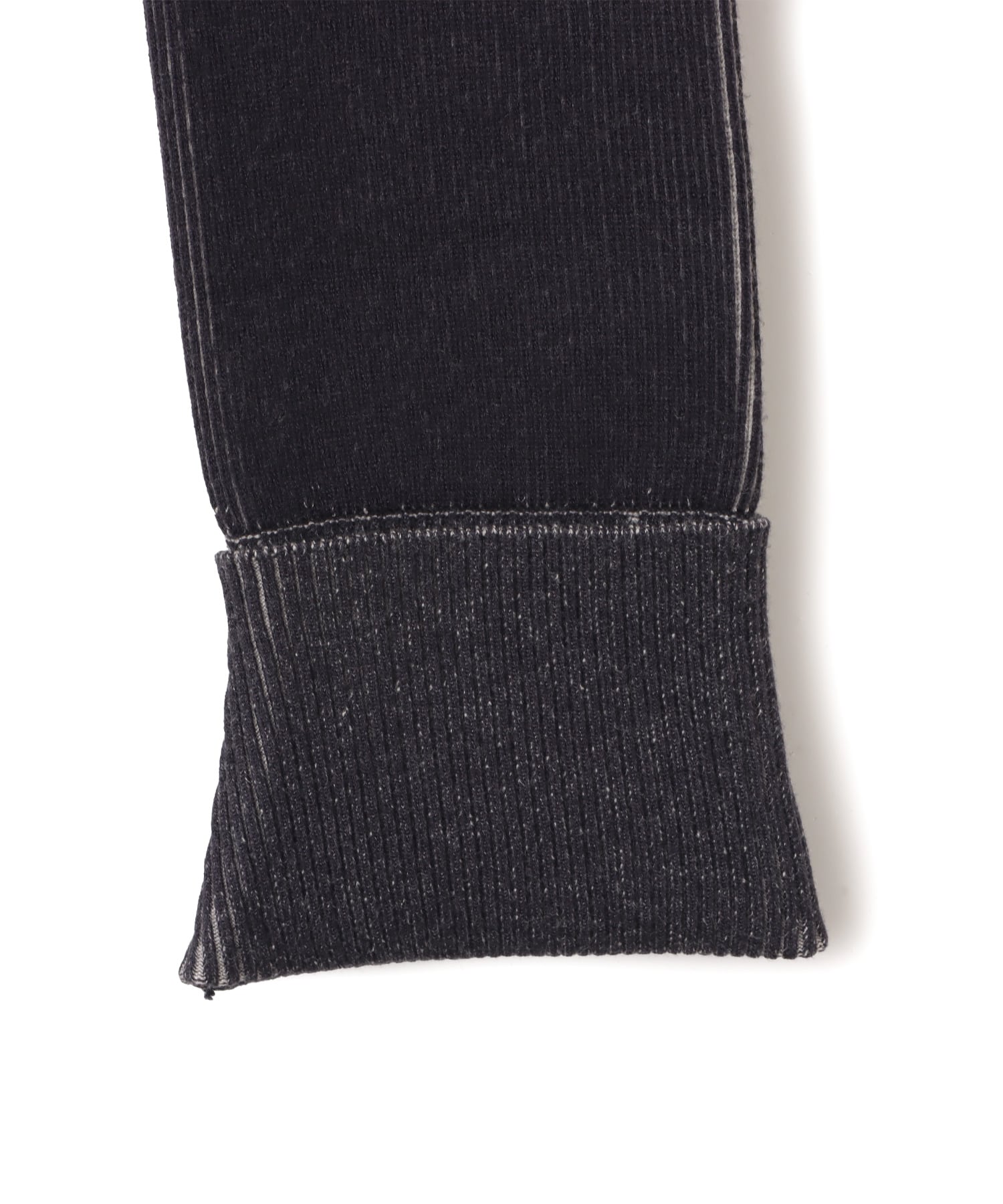 atmos pink Plating Knit Hoodie CHARCOALの画像