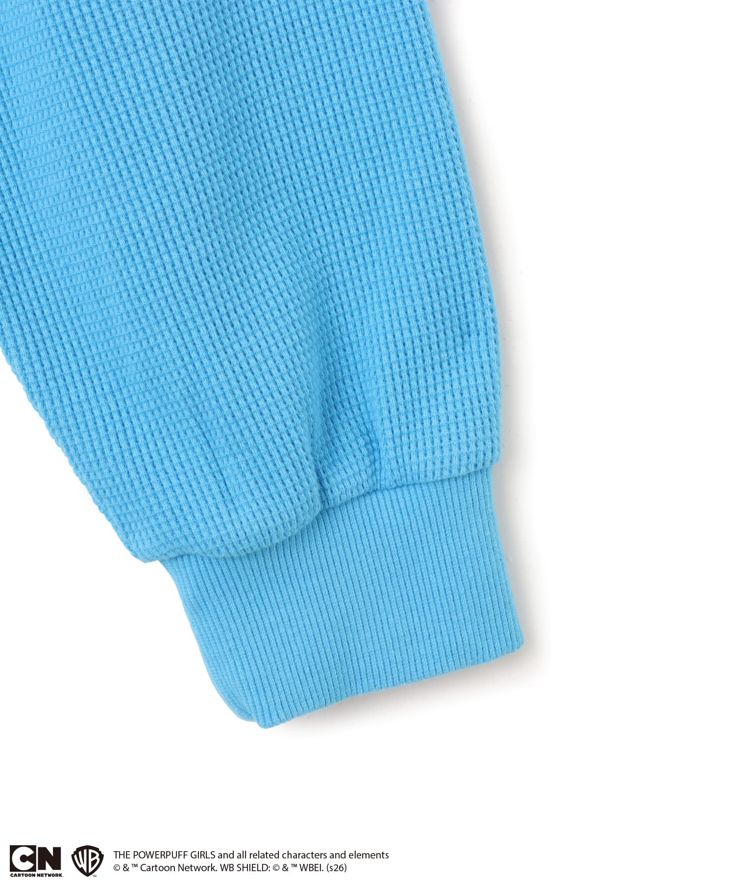 The Powerpuff Girls x atmos pink Thermal LS T-shirt BLUEの画像