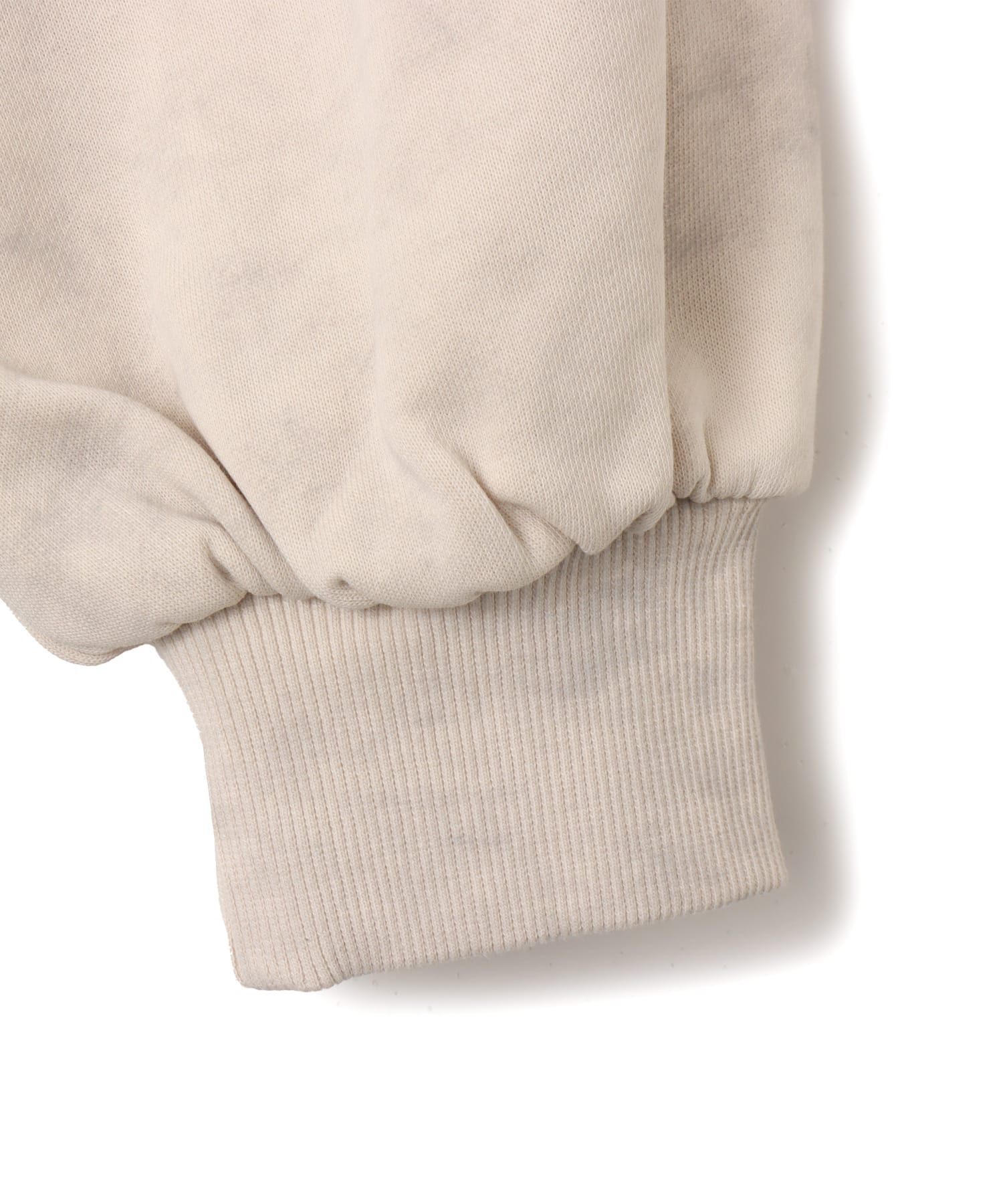 atmos pink Lace-up Sweat Top WHITEの画像