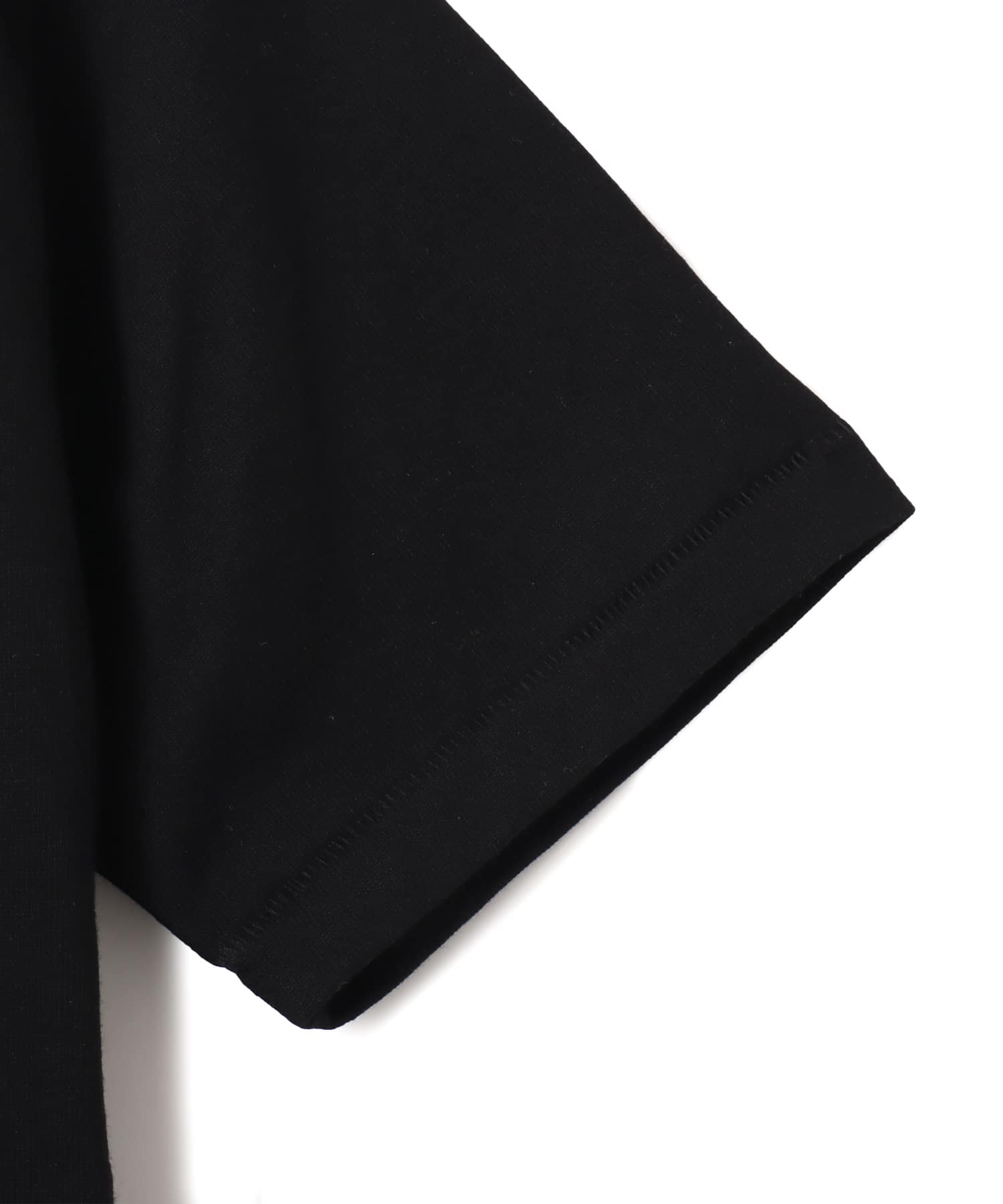 atmos pink Embroidery Logo T-shirt BLACKの画像