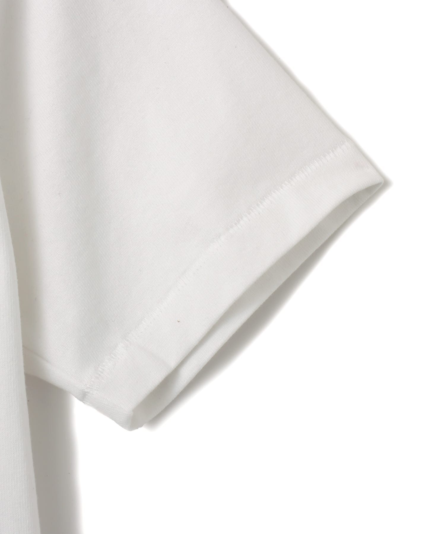 atmos pink Embroidery Logo T-shirt WHITEの画像