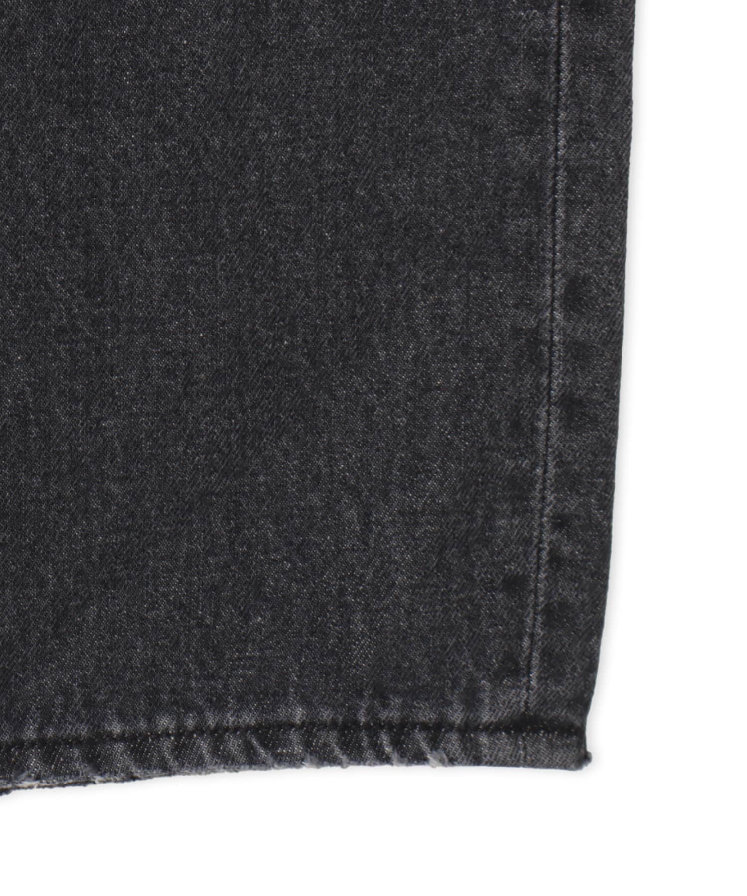 atmos pink Eyelet Denim Pants LIGHT BLACKの画像