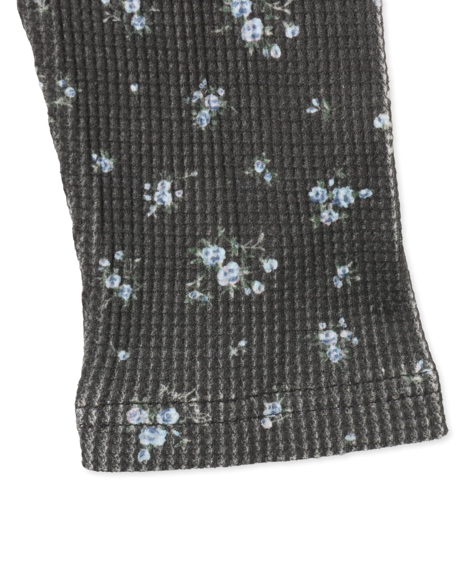 atmos pink Layered Print LS T-shirt BLACKの画像