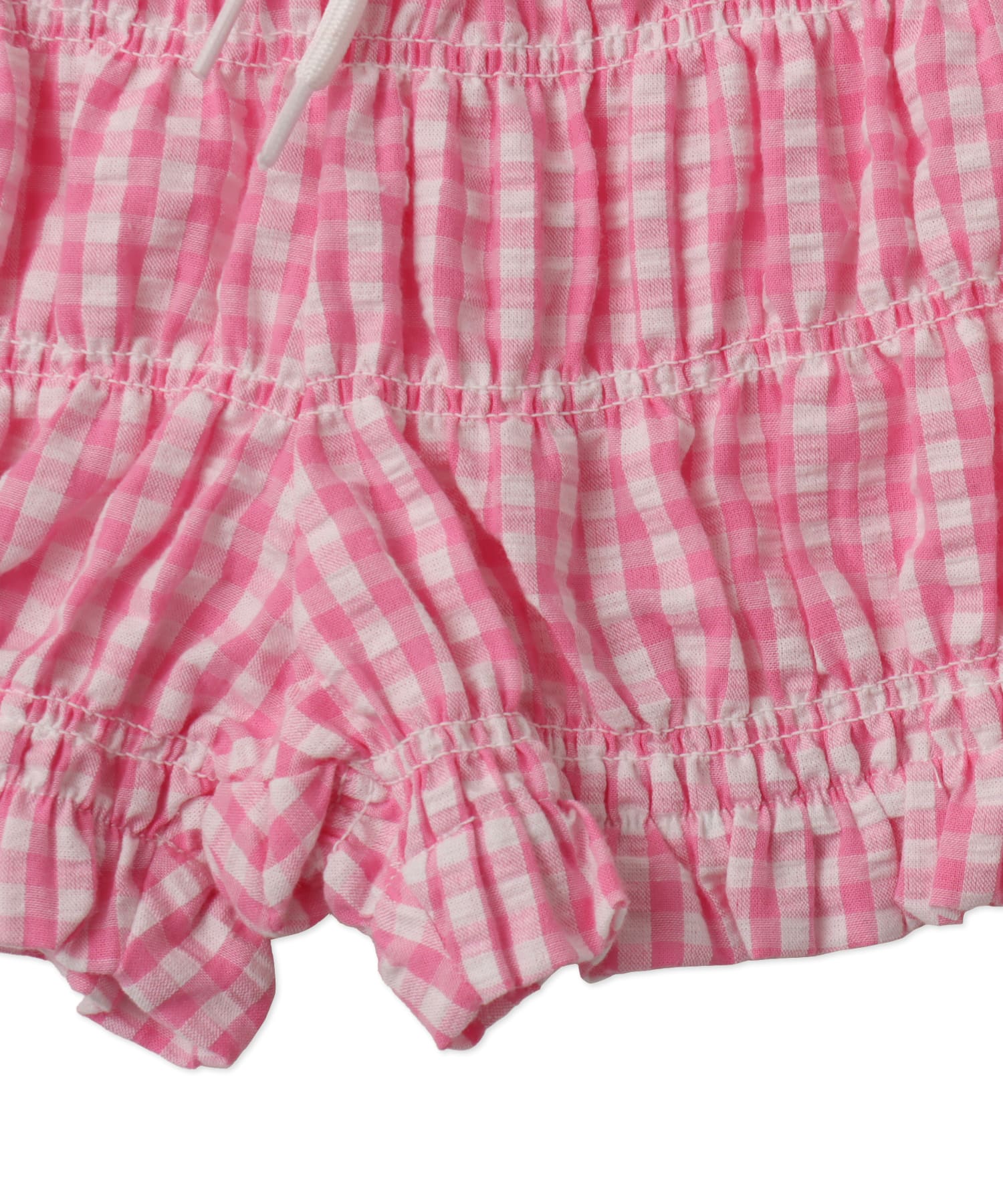 atmos pink Gingham Check Short Pants PINKの画像