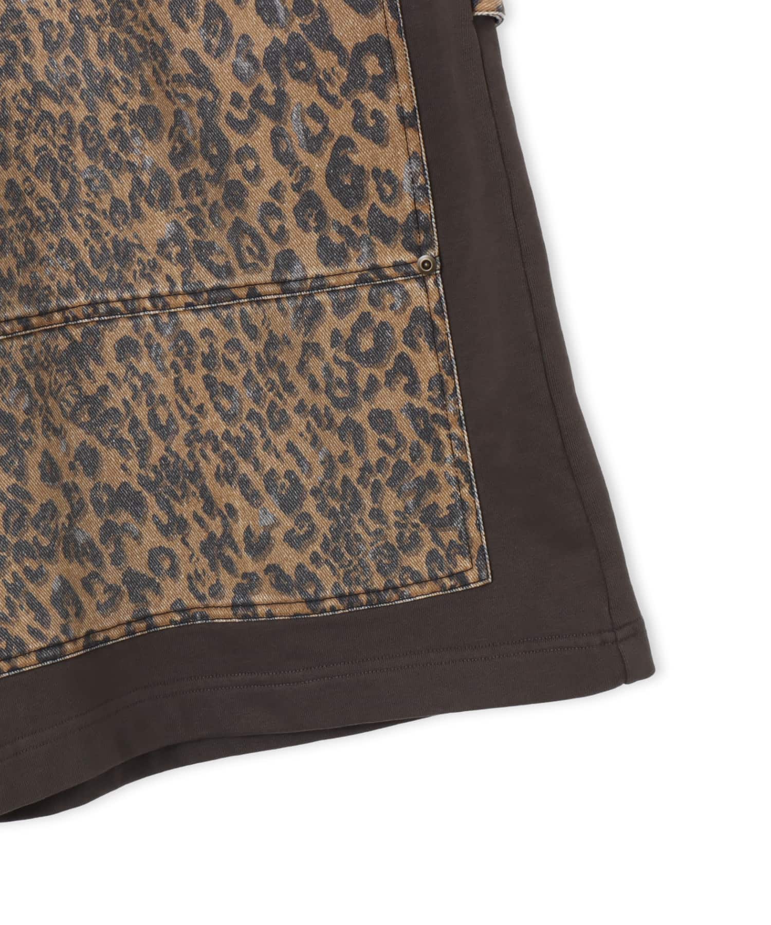 atmos pink Leopard Docking Short Pants BROWNの画像