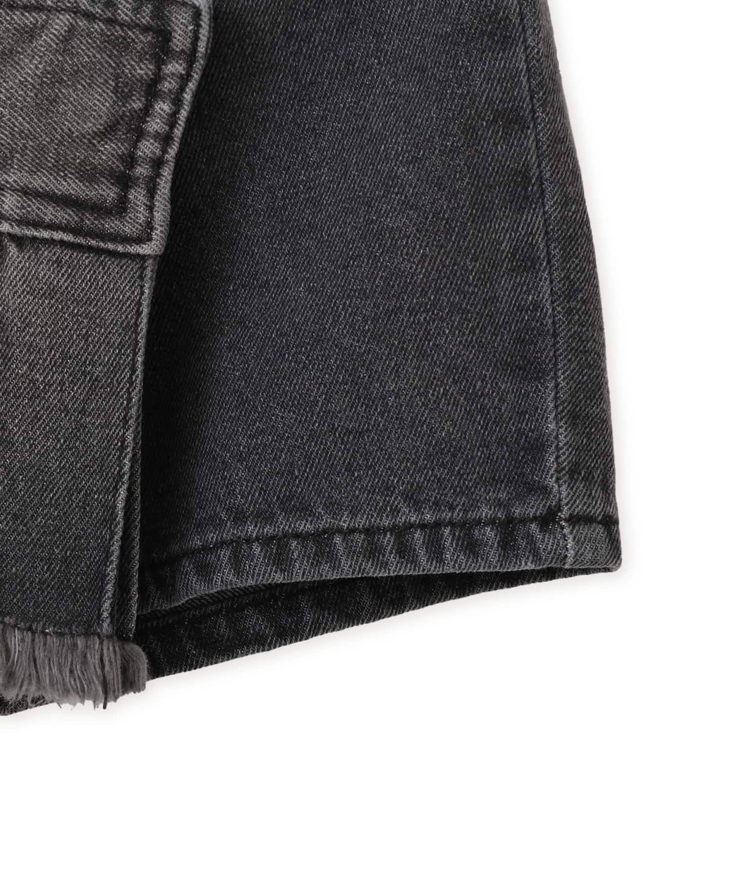 atmos pink Layered Short Pants BLACKの画像