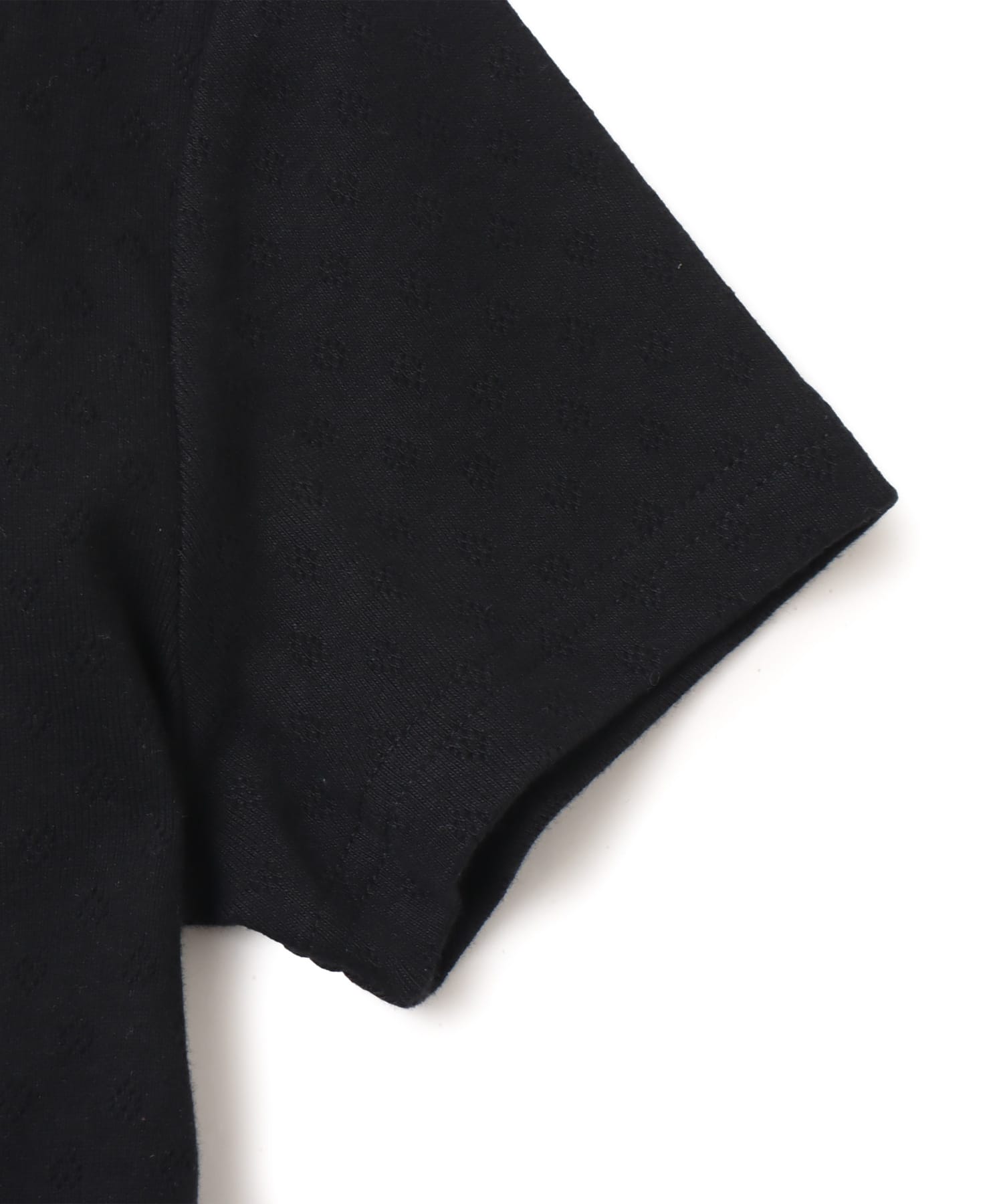 atmos pink Rhinestone Logo T-shirt BLACKの画像