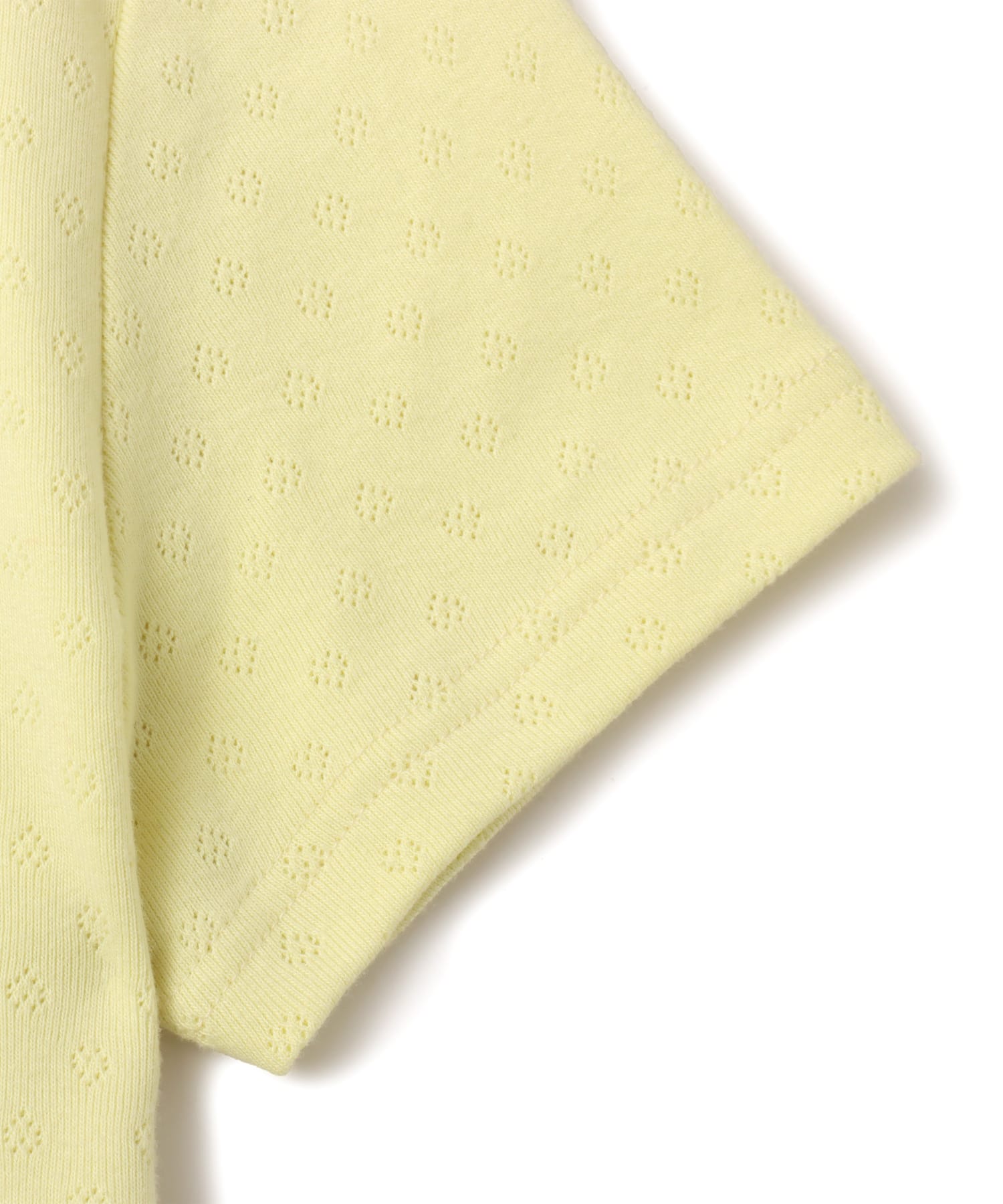 atmos pink Rhinestone Logo T-shirt YELLOWの画像