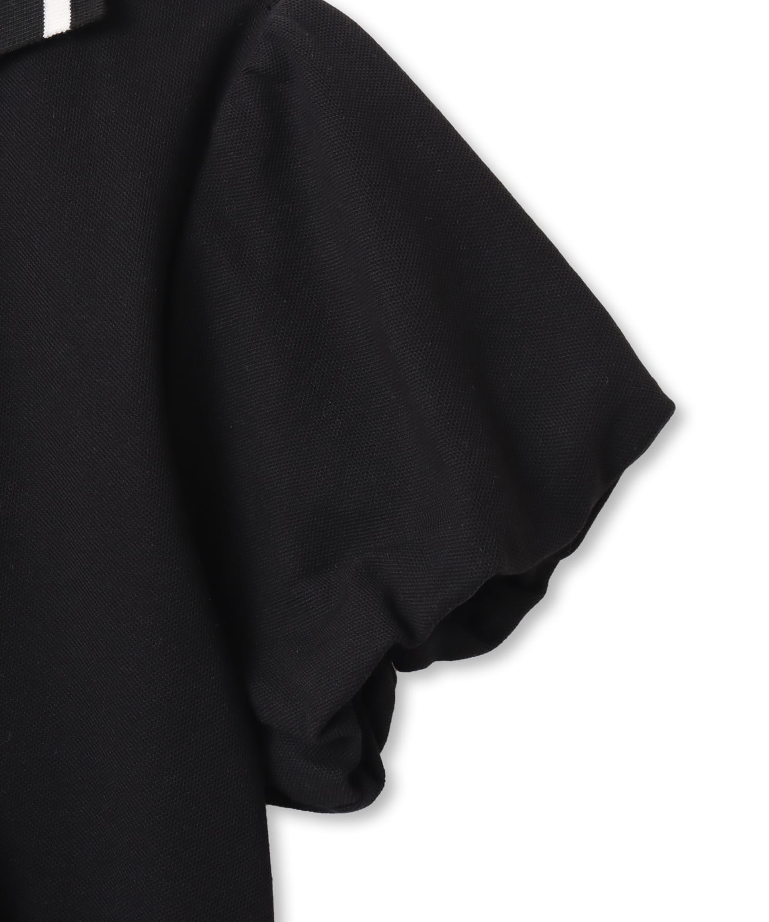 atmos pink Cashe-Coeur Polo Shirt BLACKの画像