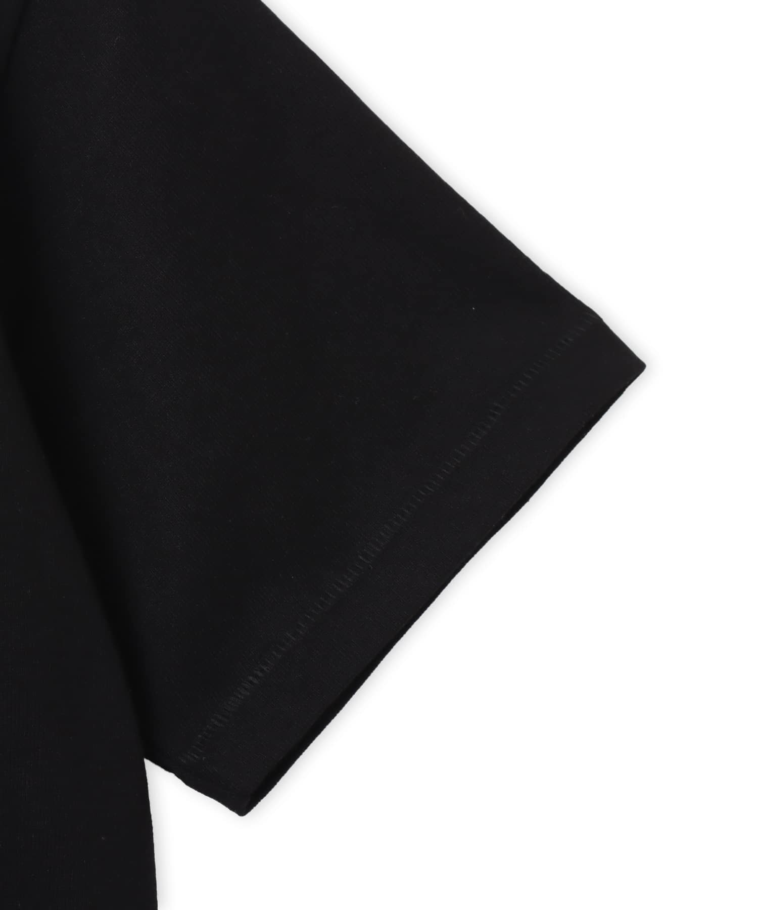 atmos pink Drip Logo T-shirt BLACKの画像