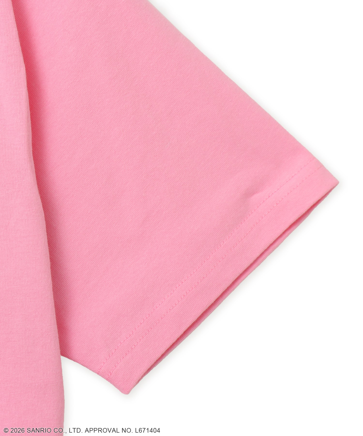 atmos pink x HELLO KITTY I Love atmos T-shirt PINKの画像