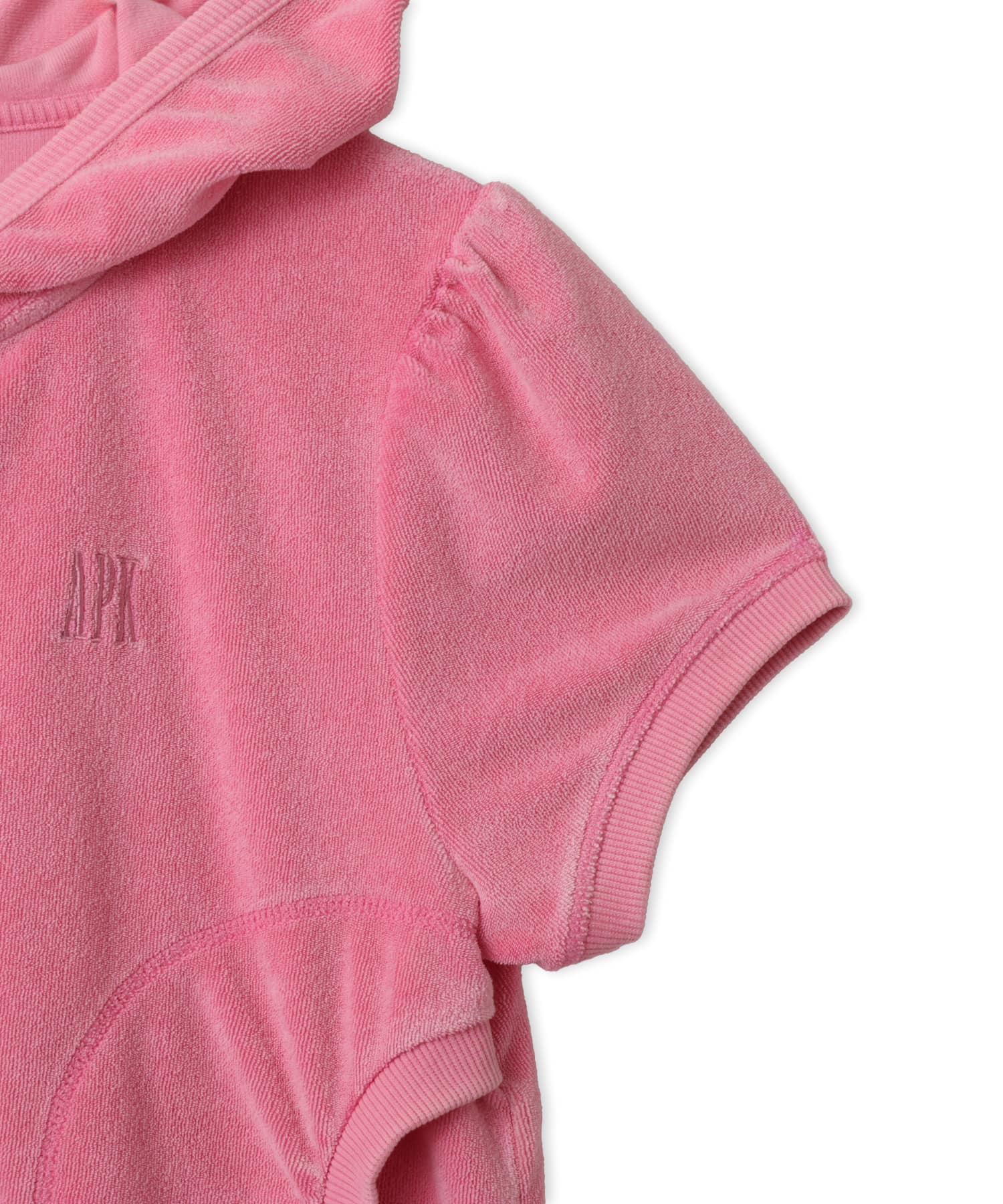 atmos pink Sweat Zip-up SS Hoodie PINKの画像