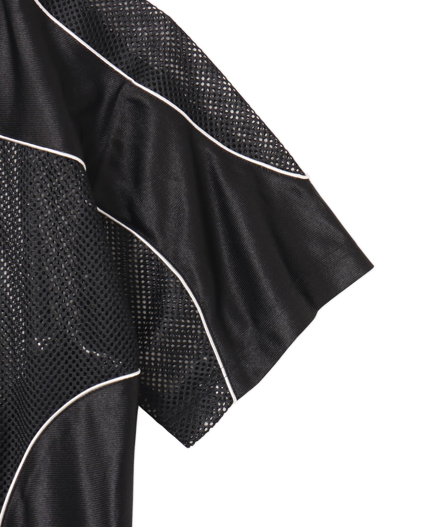 atmos pink Mesh Docking T-shirt BLACKの画像