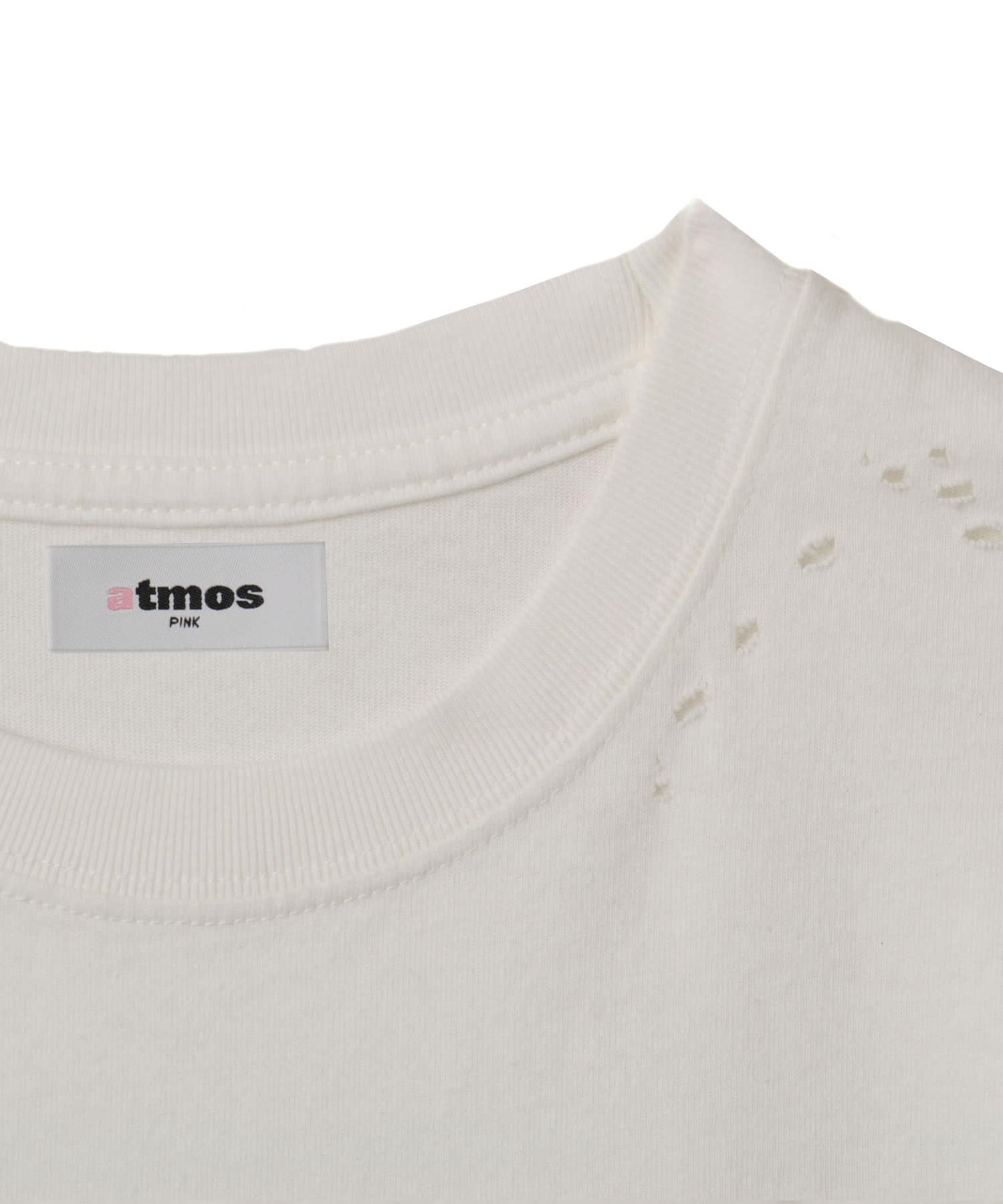 BOYNEXTDOOR x atmos pink T-shirt OFF WHITEの画像