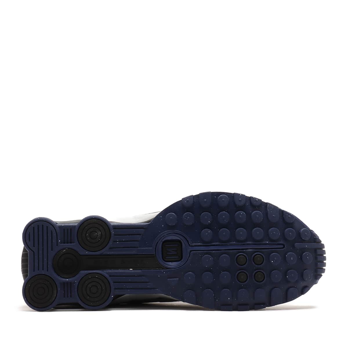 NIKE SHOX R4 BLUE VOID/METALLIC SILVER-BLACKの画像