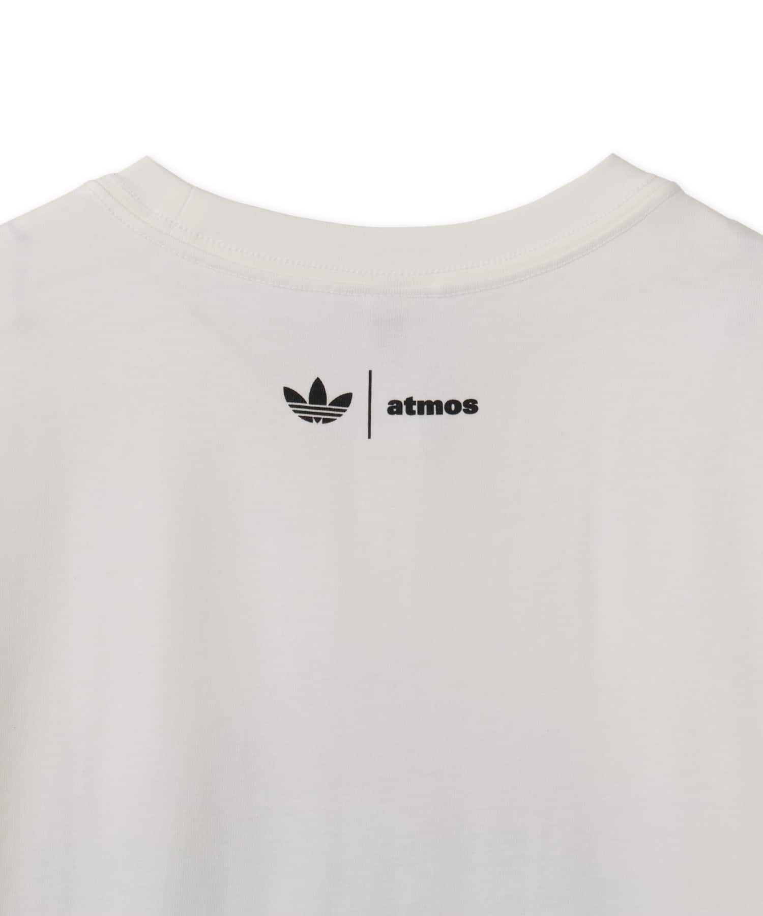 adidas atmos COLLAGE TEE WHITEの画像
