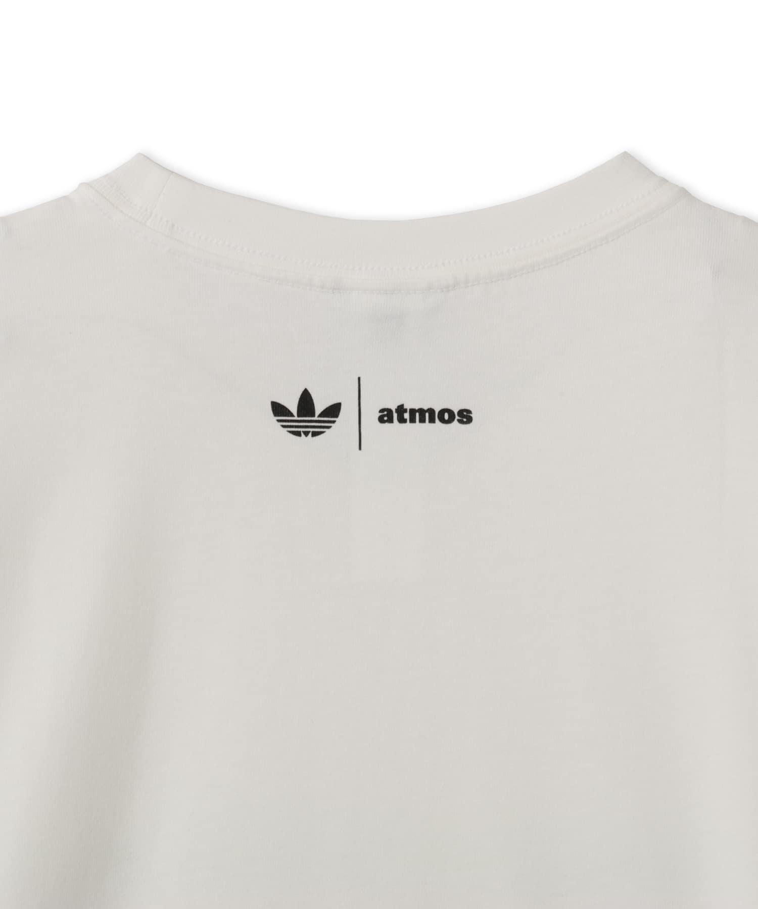 adidas atmos TICKET TEE WHITEの画像