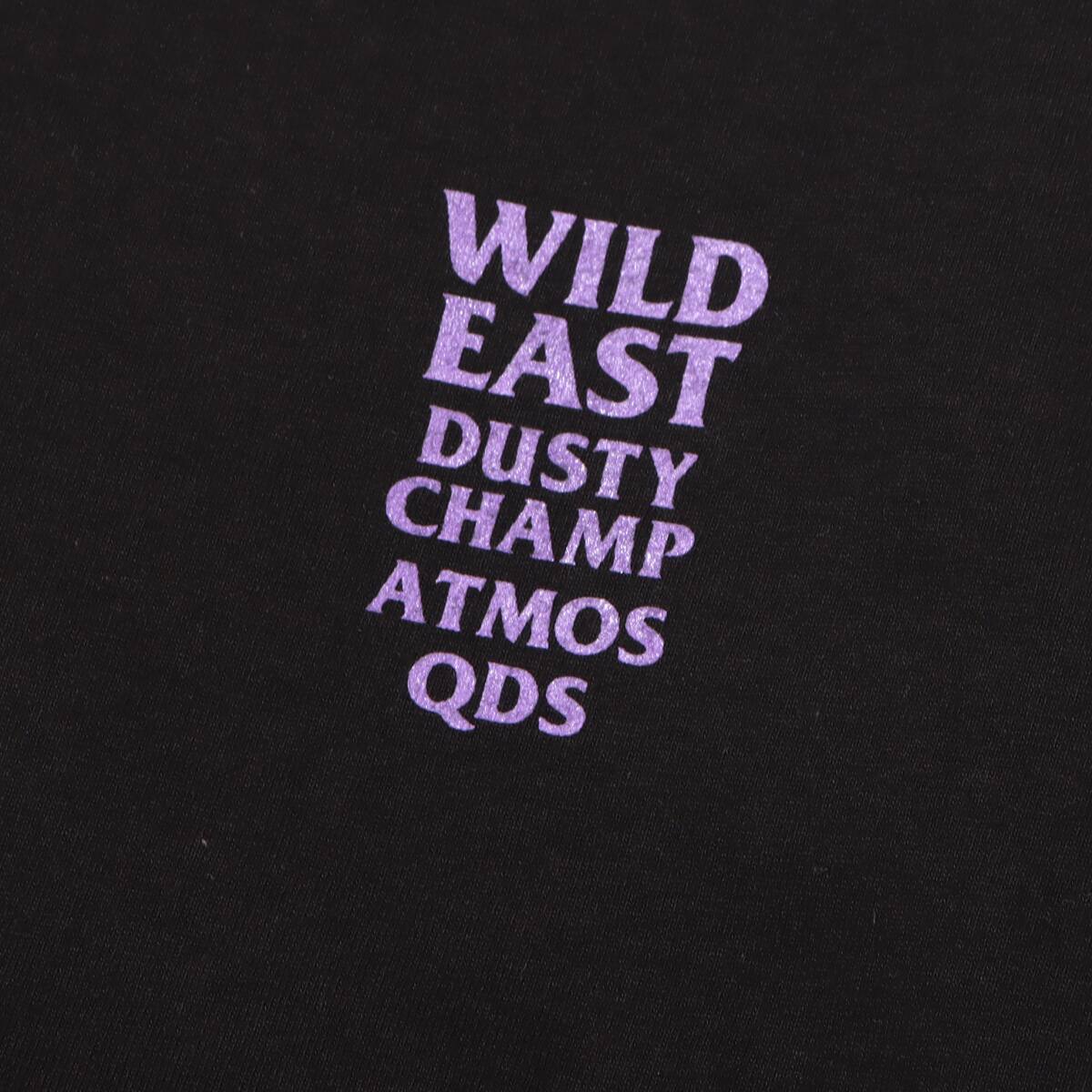 Dusty Champ x atmos L/S Tee BLACKの画像