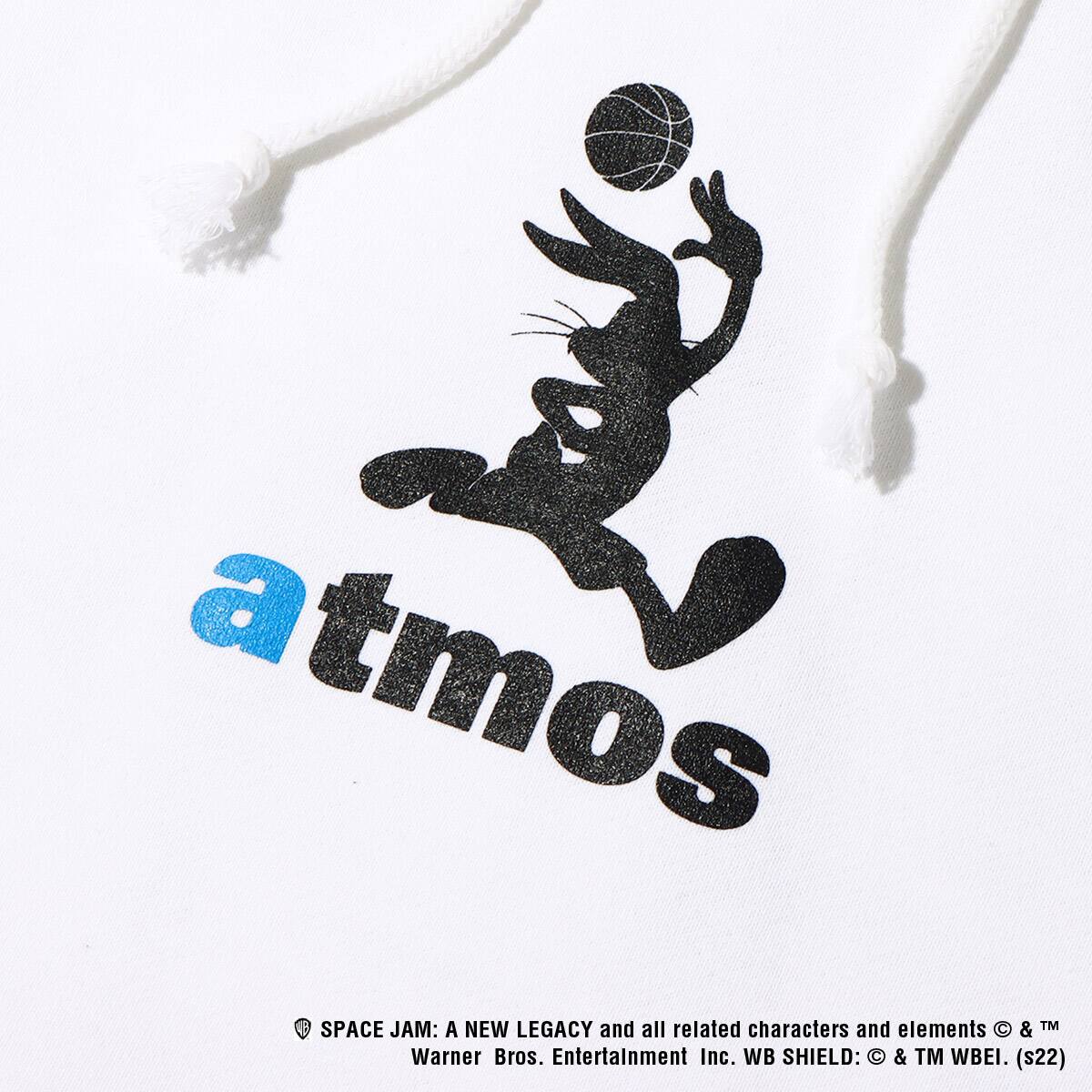 atmos TOKYO COMICON SPACE JAM HOODIE A WHITE 22HO-I