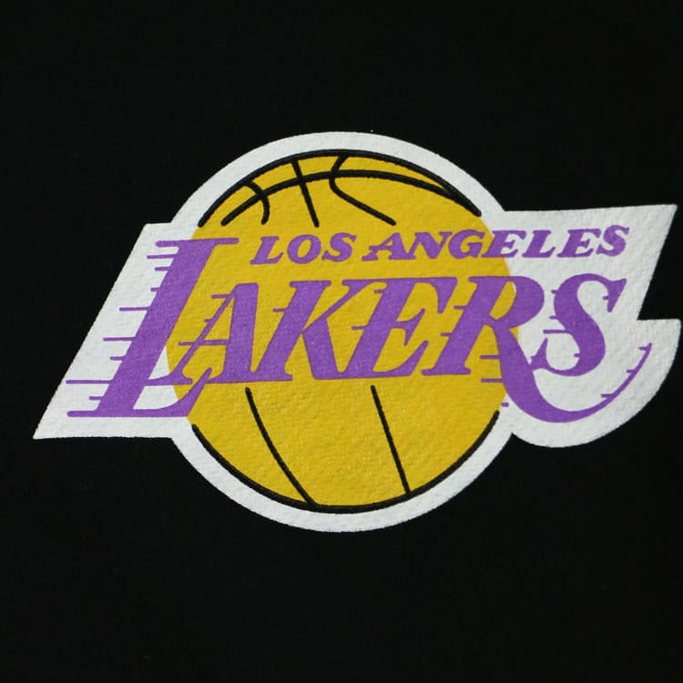 Mitchell & Ness NBA Cut Up Hoody Lakers BLACK 22FW-I