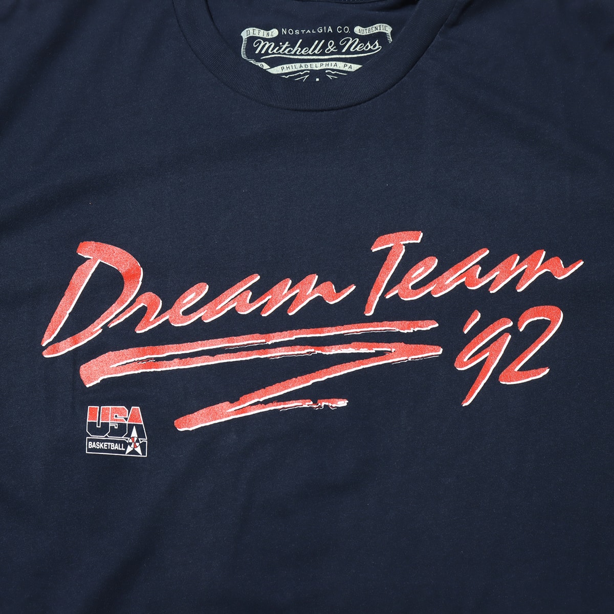 Mitchell & Ness 1992 DREAM TEAM TEE NAVY 20SU-I