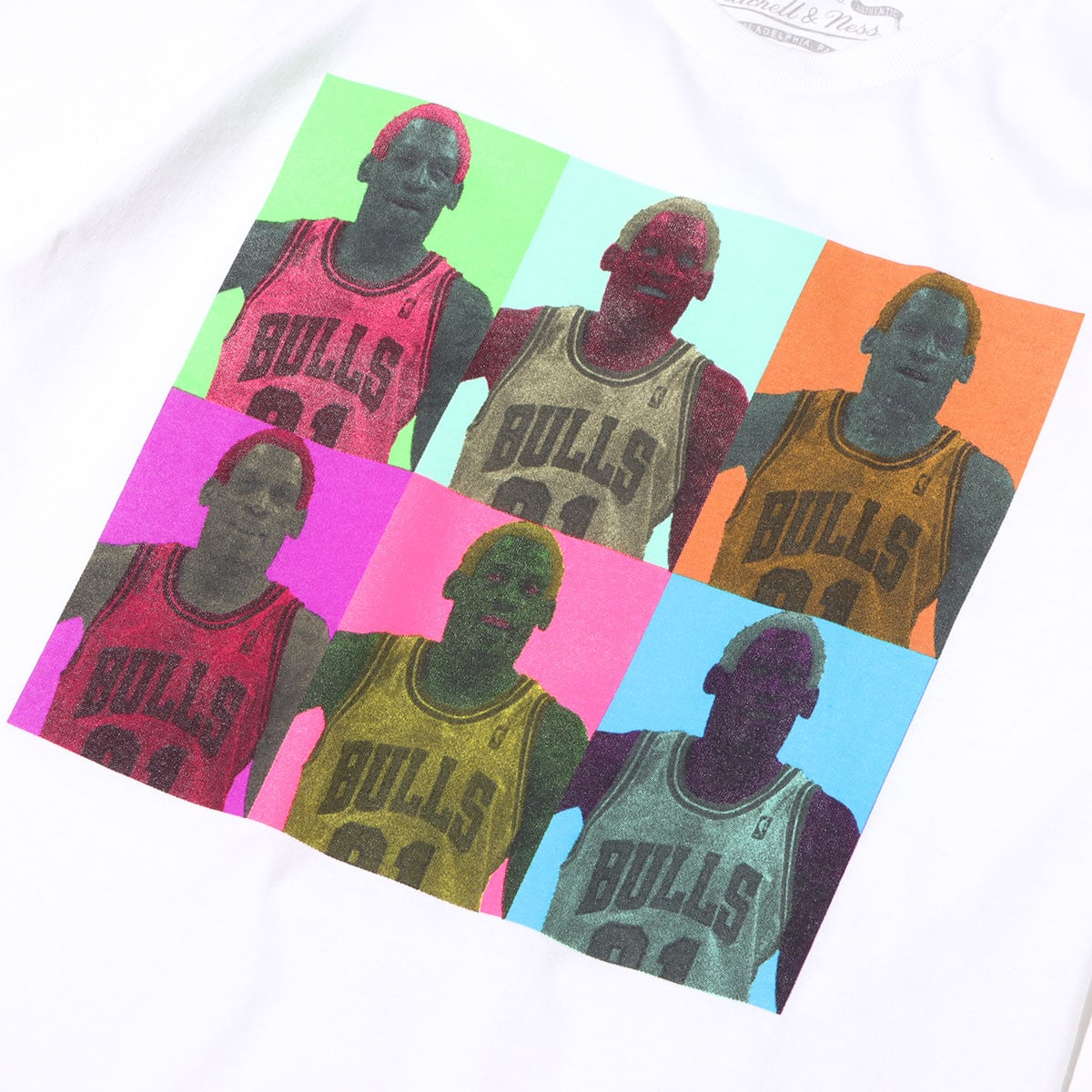 Mitchell & Ness Pop Art Tee - Dennis Rodman CBUWHIT 22SS-I