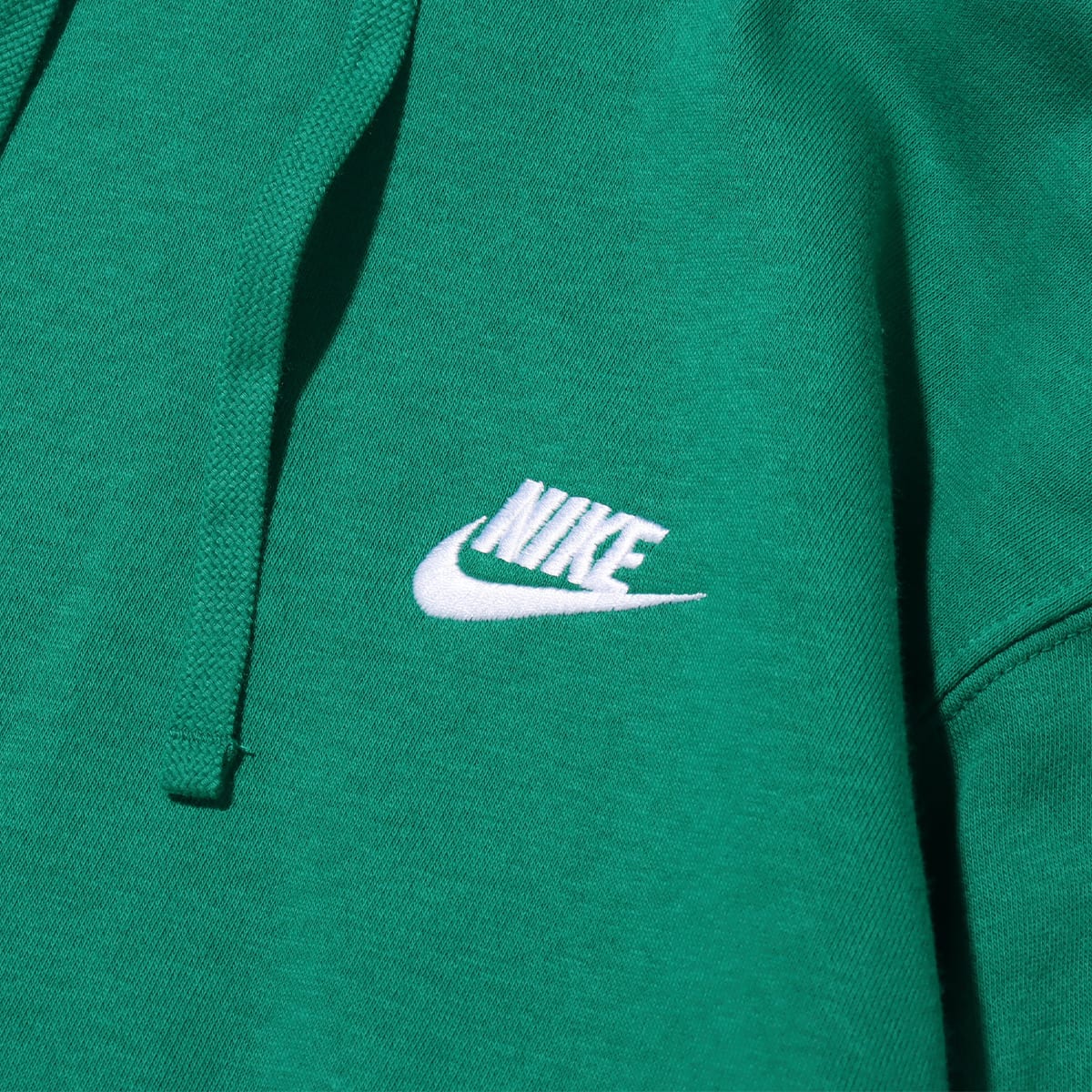NIKE AS M NSW CLUB HOODIE PO BB MALACHITE/MALACHITE/WHITE 24SP-Iの画像