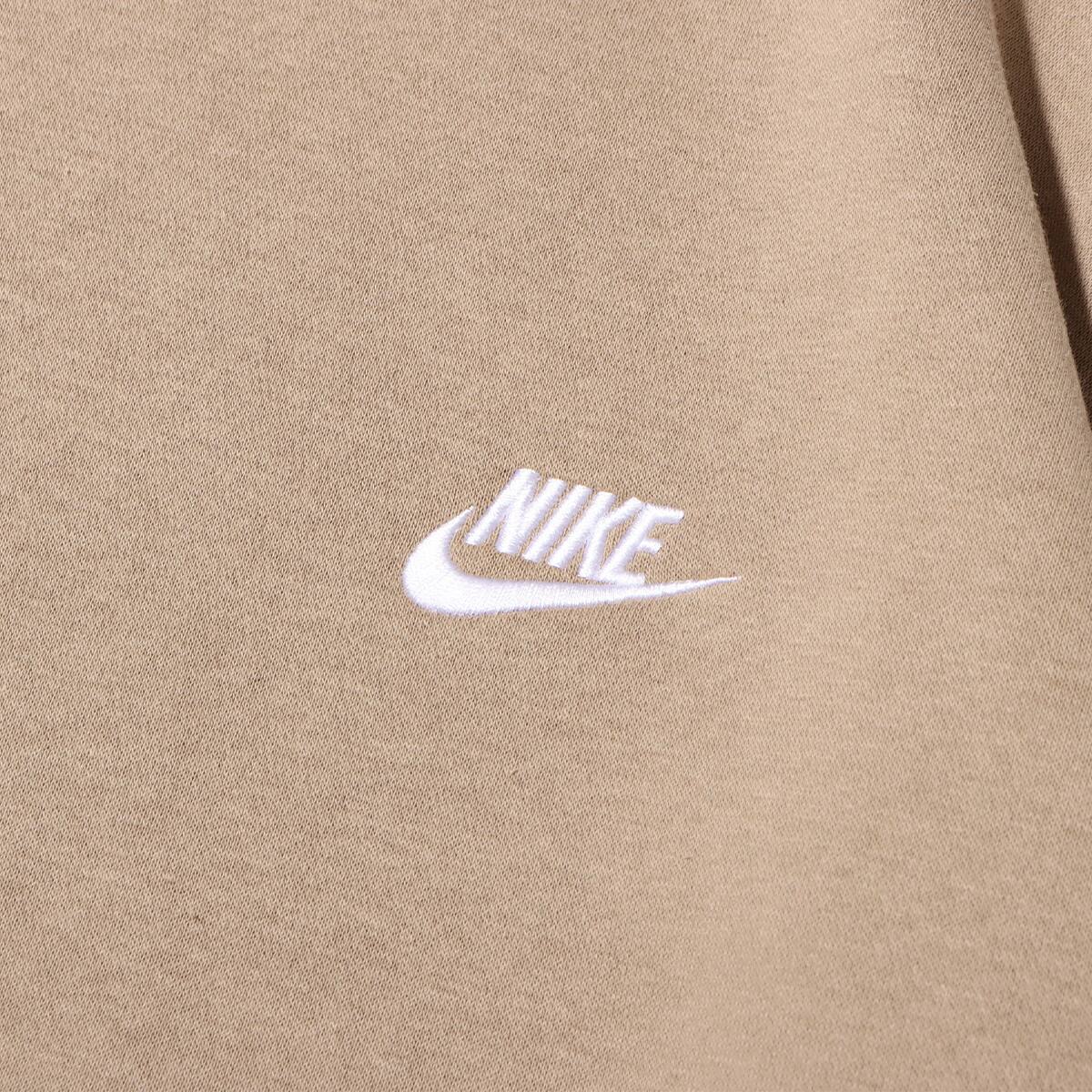 NIKE AS M NSW CLUB CRW BB KHAKI/WHITE 24SP-Iの画像