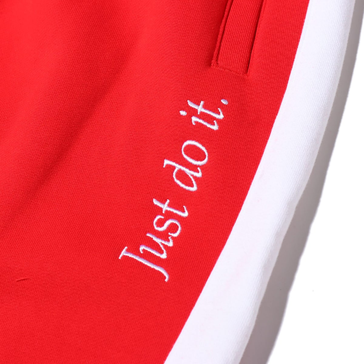 NIKE AS M NSW JDI PANT HVYWT UNIVERSITY RED/WHITE 19FA-Sの画像