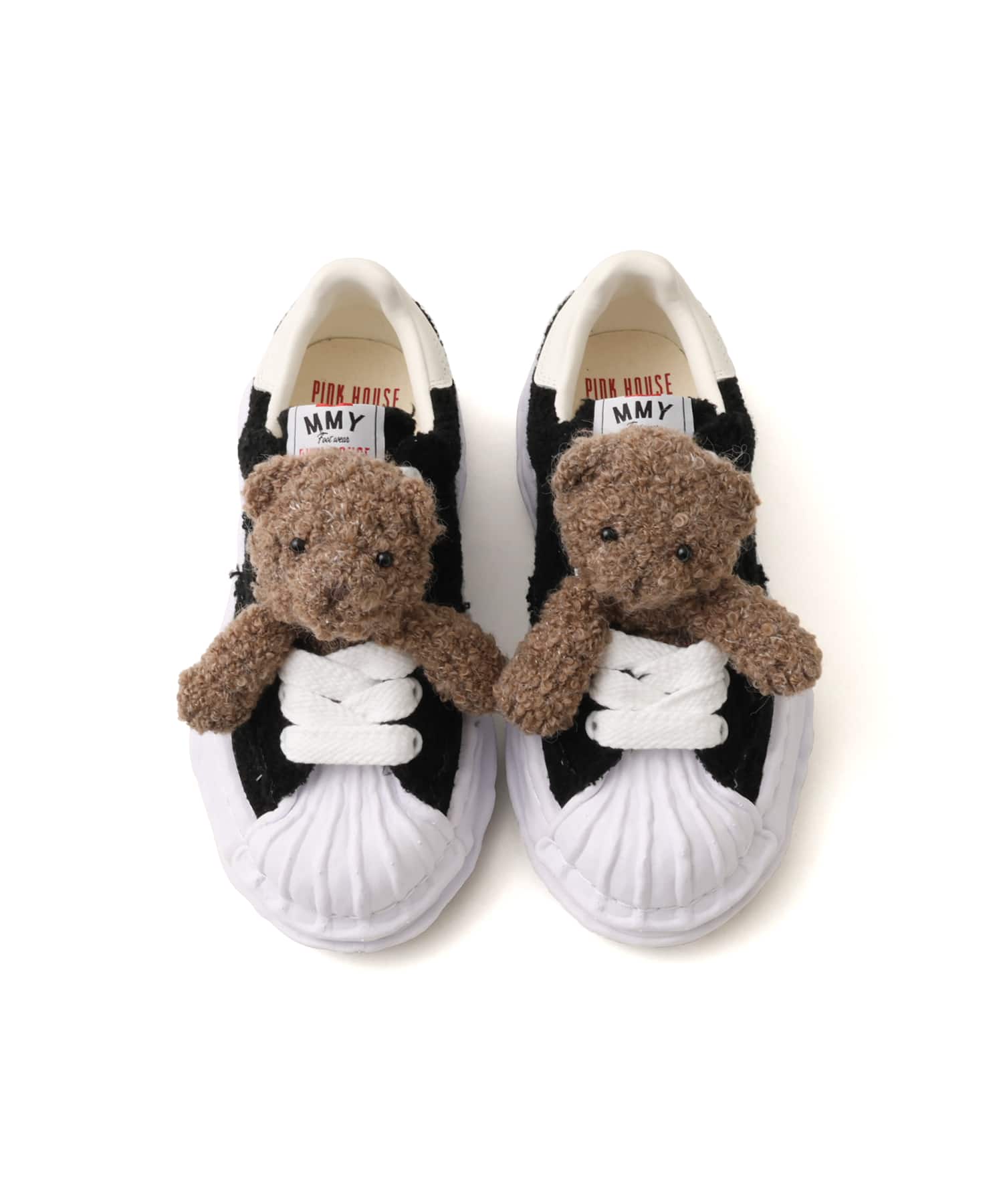 MAISON MIHARA YASUHIRO BLAKEY PINKHOUSE BEAR ブラックの画像