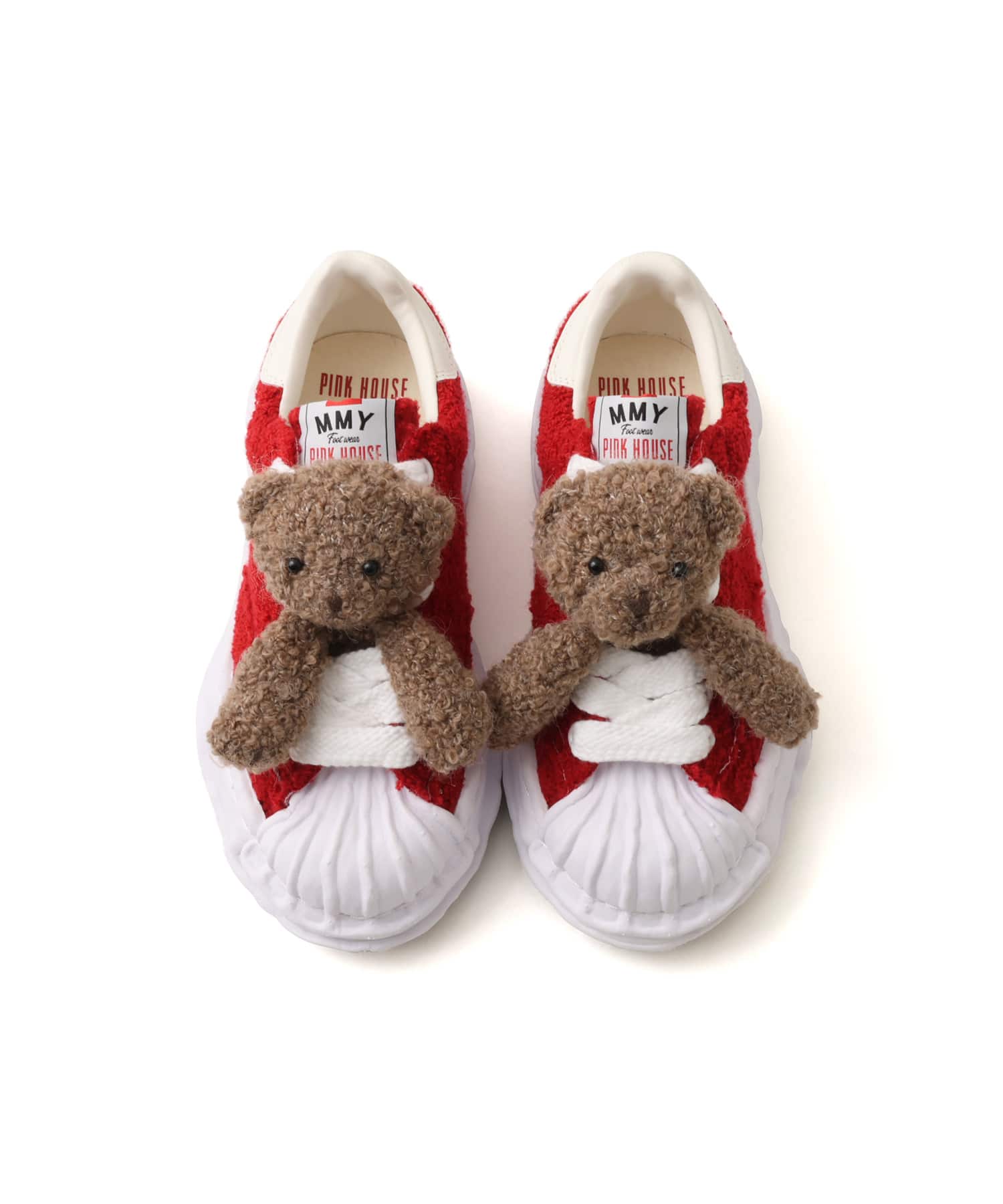 MAISON MIHARA YASUHIRO BLAKEY PINKHOUSE BEAR レッドの画像
