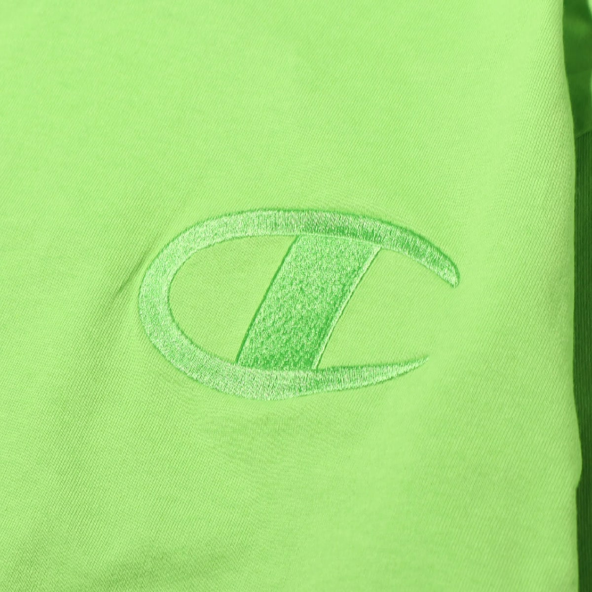 Champion LONG SLEEVE T-SHIRT ライム 19FW-Iの画像