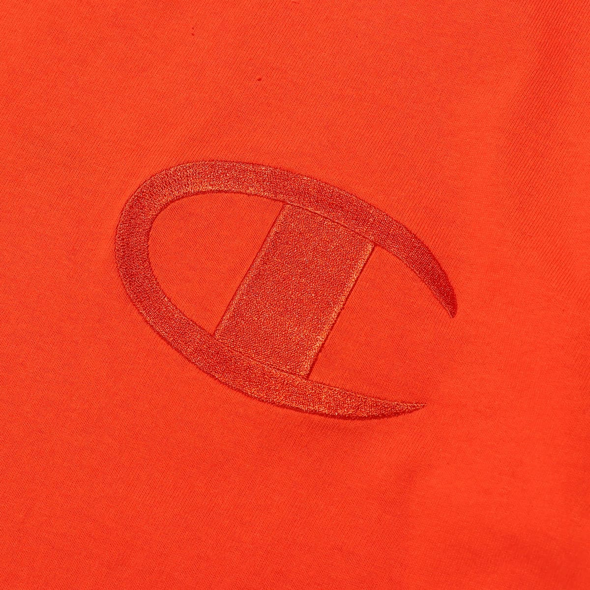 Champion T-SHIRT オレンジシャーベット 20SS-Iの画像