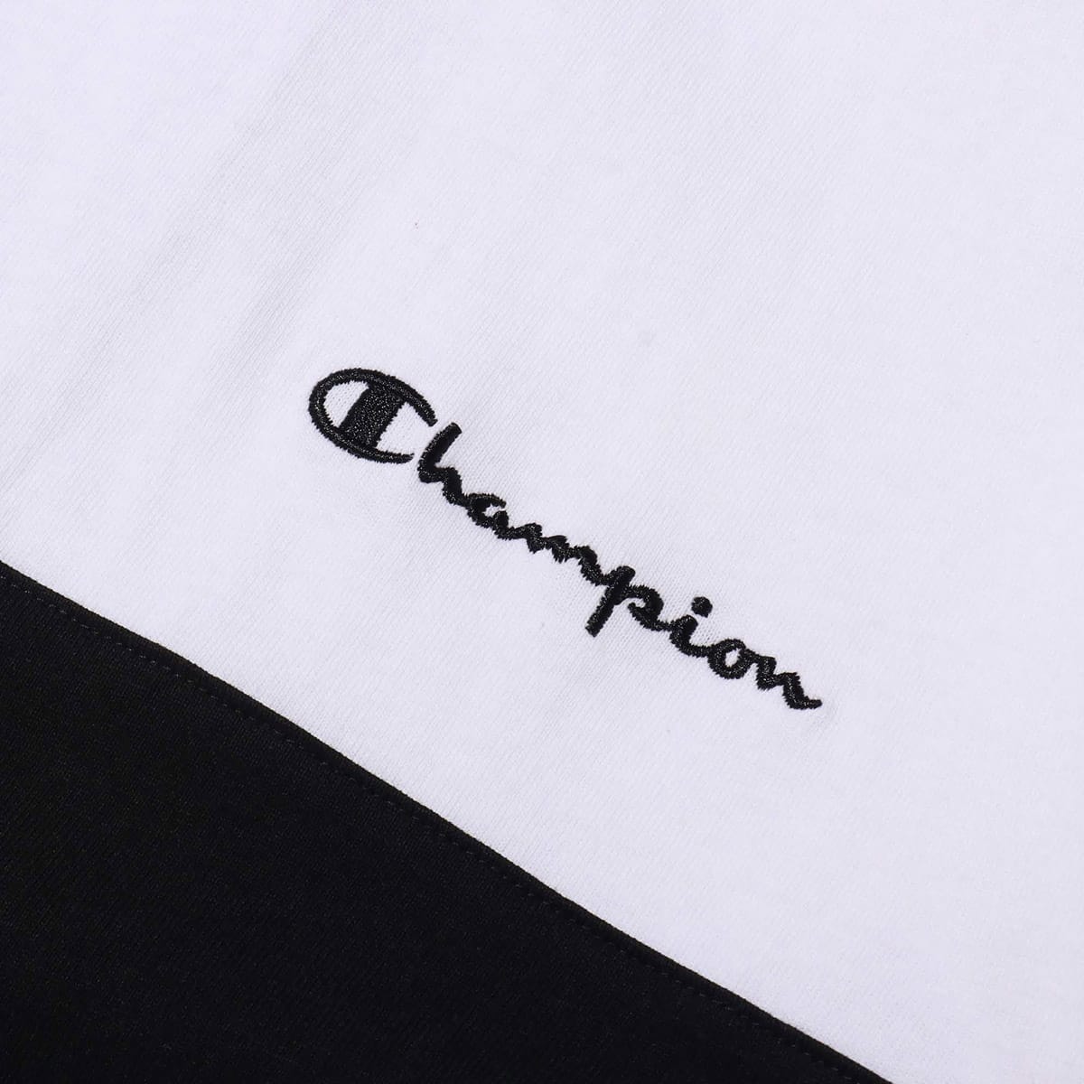 Champion T-SHIRT WHITE×BLACK 20SS-Iの画像