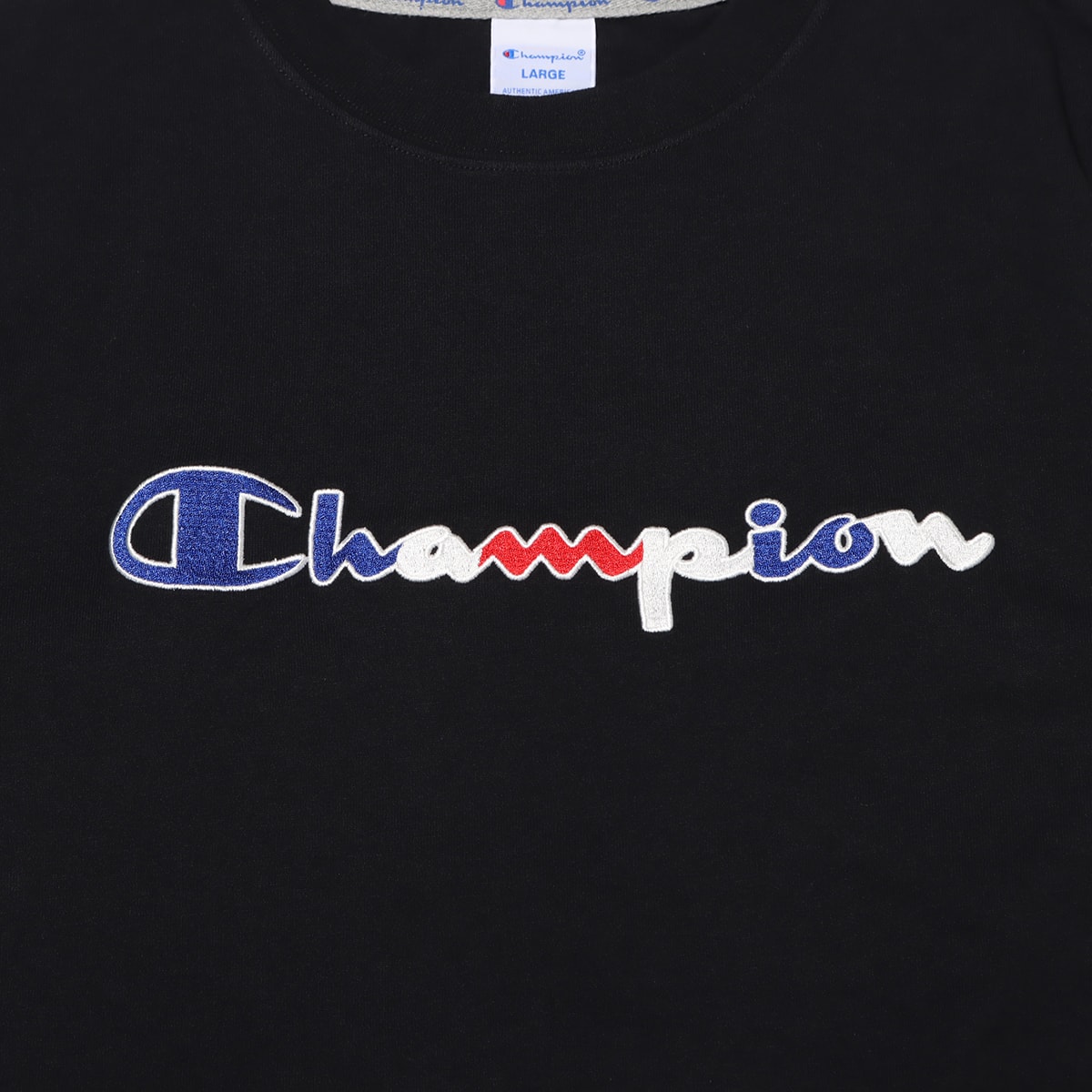 Champion S/S T-SHIRT BLACK 20FW-Iの画像