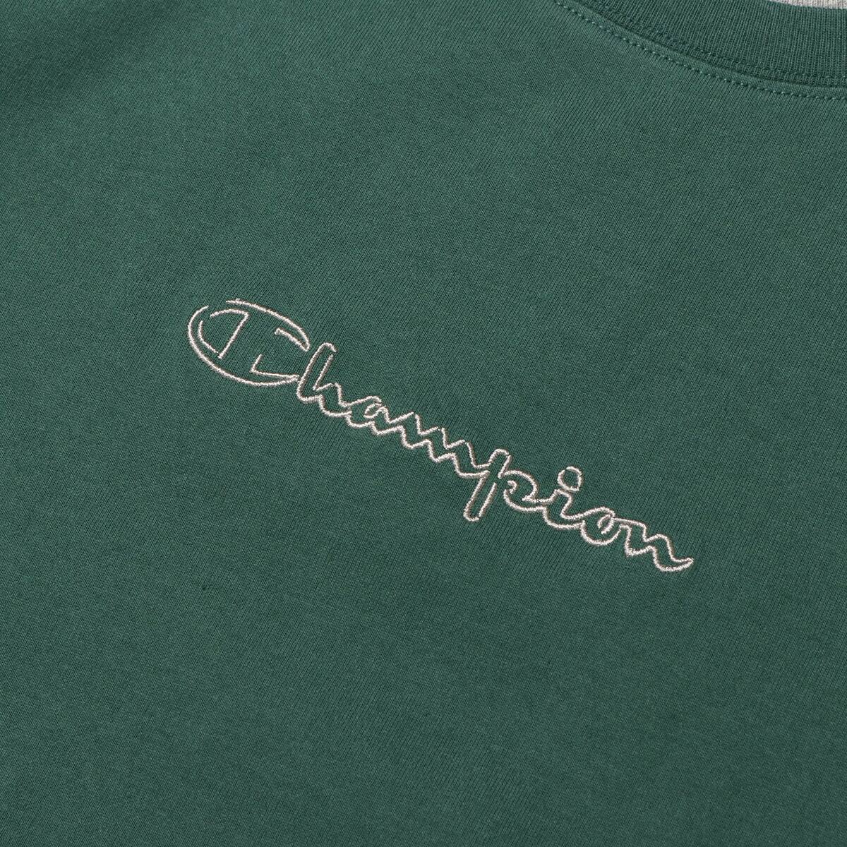 Champion T-SHIRT DARK GREEN 20SS-Iの画像