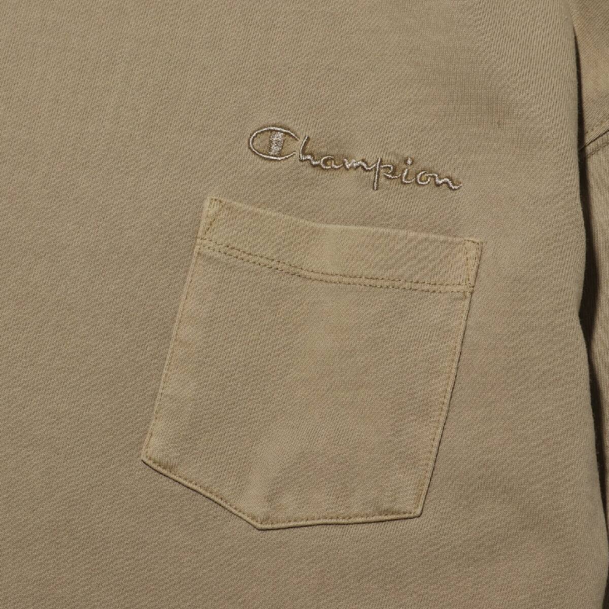 Champion L/S POCKET T-SHIRT CAMEL 20SS-Iの画像