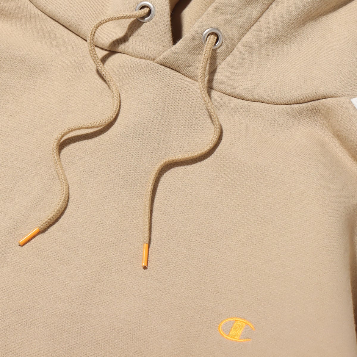 Champion P/O HOODED SWEATSHIRT BEIGE 20FW-Iの画像