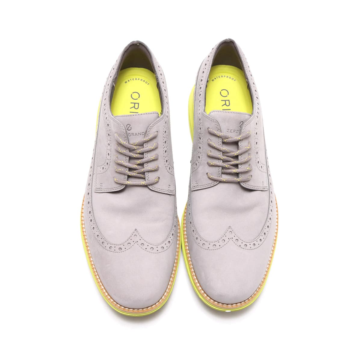 Cole Haan ORIGINALGRAND WING OX GOLF IRONSTONE/SULPHUR SPRING WP