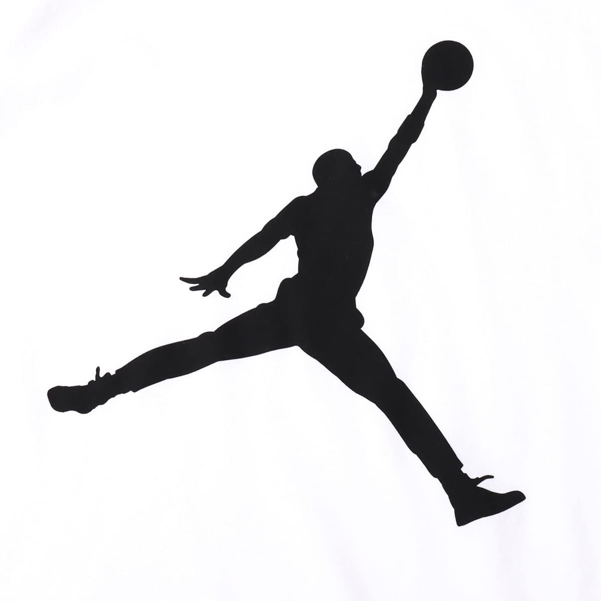 JORDAN BRAND AS M J JUMPMAN SS CREW WHITE/BLACKの画像