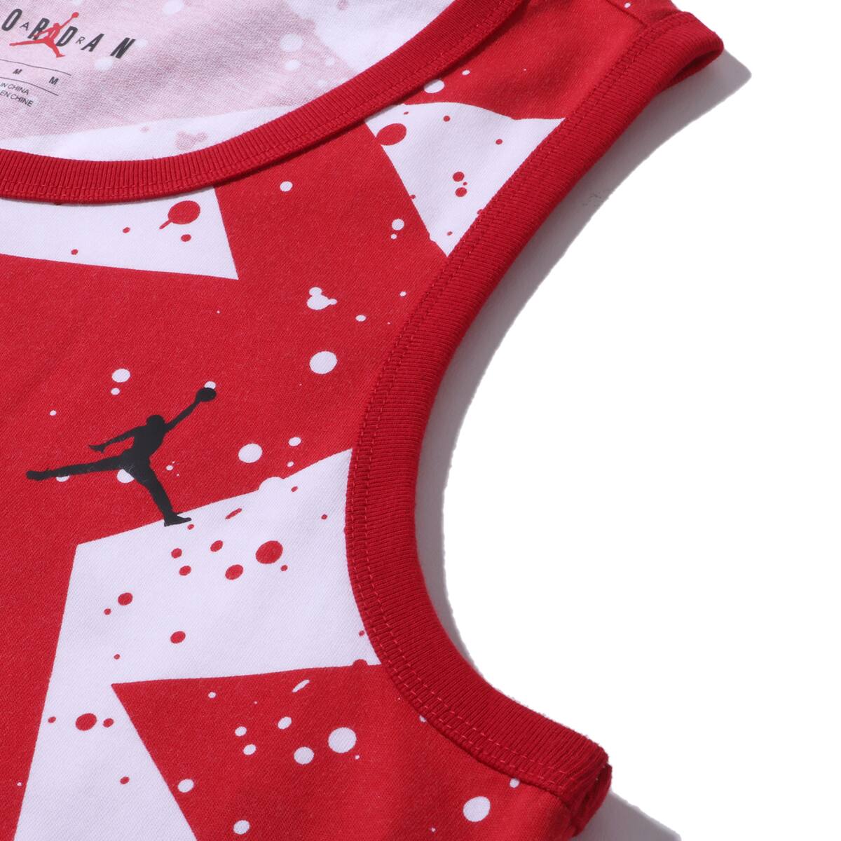 JORDAN BRAND AS M J PRINTED POOLSIDE TANK GYM RED 20SU-Iの画像