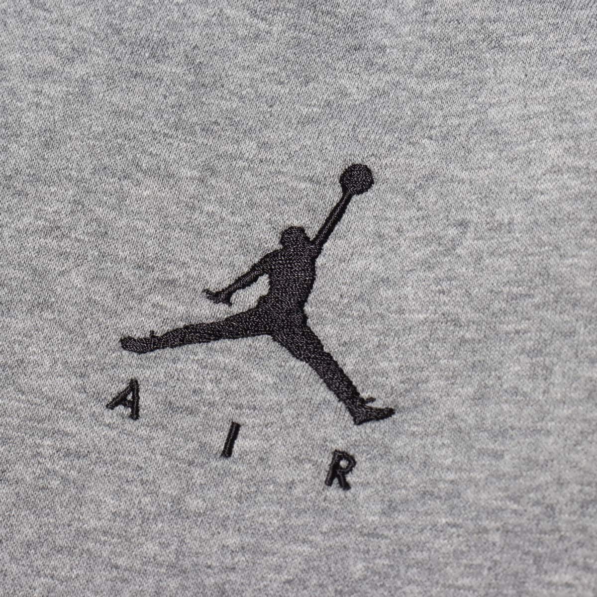 JORDAN BRAND AS M J JUMPMAN AIR FLC PO CARBON HEATHER/CARBON HEATHER/BLACK 20HO-Iの画像