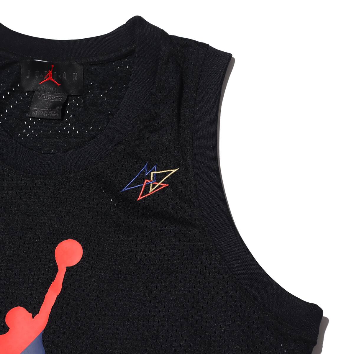 JORDAN BRAND AS M J SPRT DNA HBR JERSEY BLACK 20FA-Iの画像