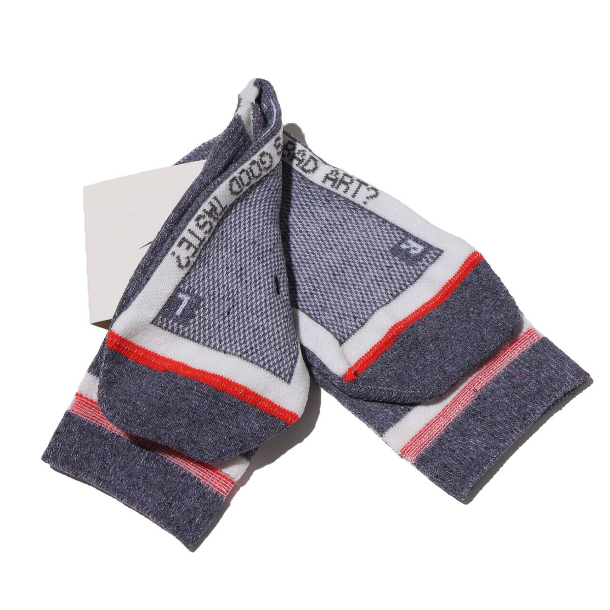 NIKE U NIKE NRG I SOCK GREY/TOTAL CRIMSON 21FA-Sの画像